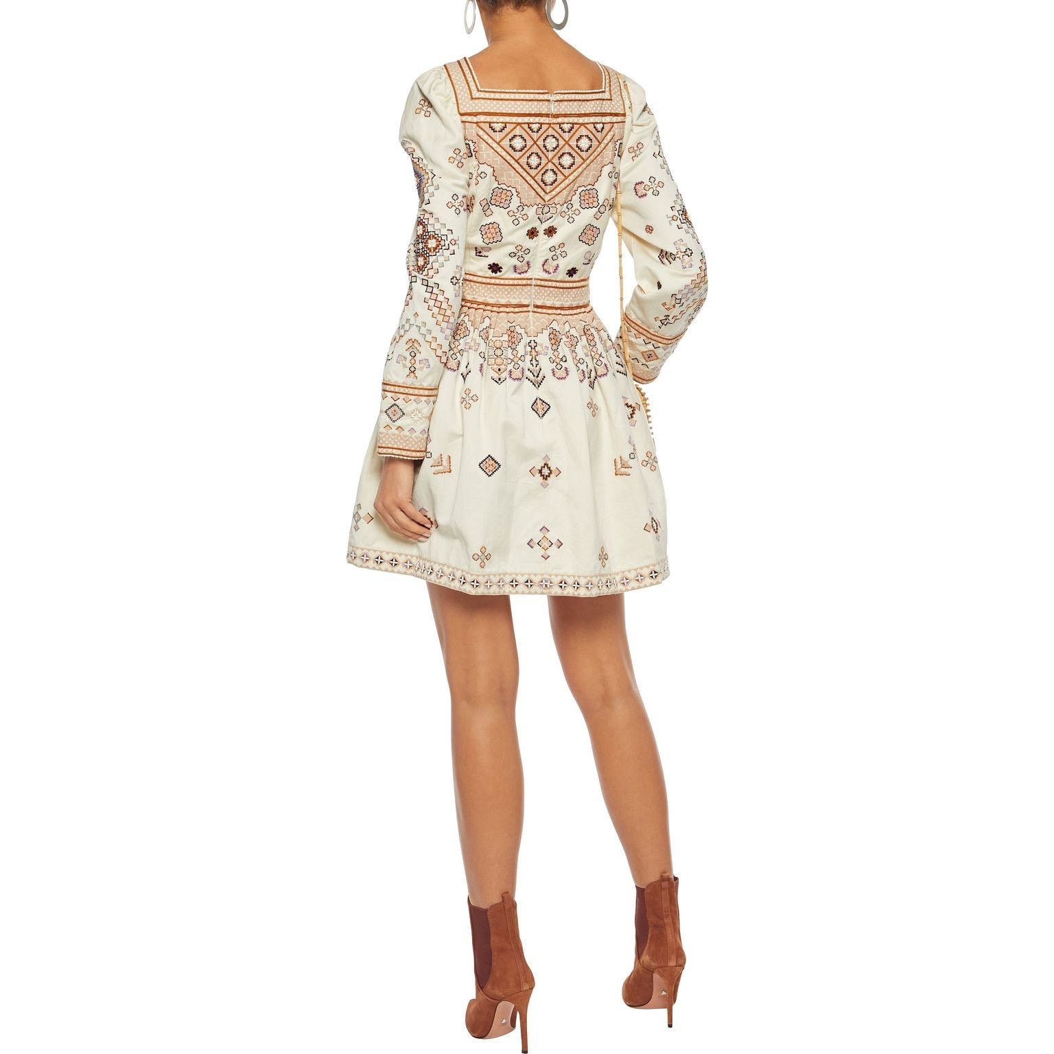 Ulla Johnson Ulla Johnson Adilah Beaded Embroidered Mini Dress size 0 Size XS / US 0-2 / IT 36-38 - 12 Thumbnail