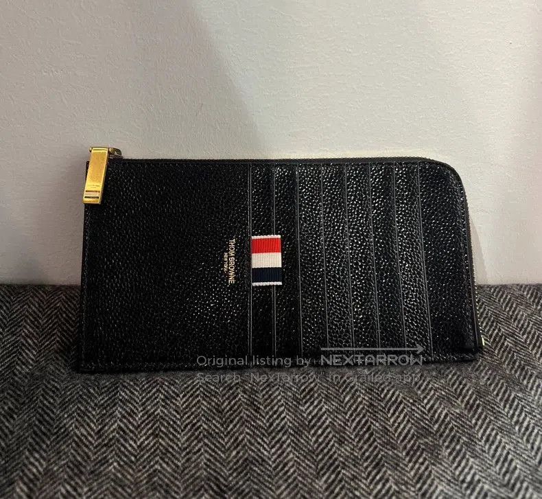 Thom Browne Thom Browne Leather Card Holder. Size ONE SIZE - 2 Thumbnail