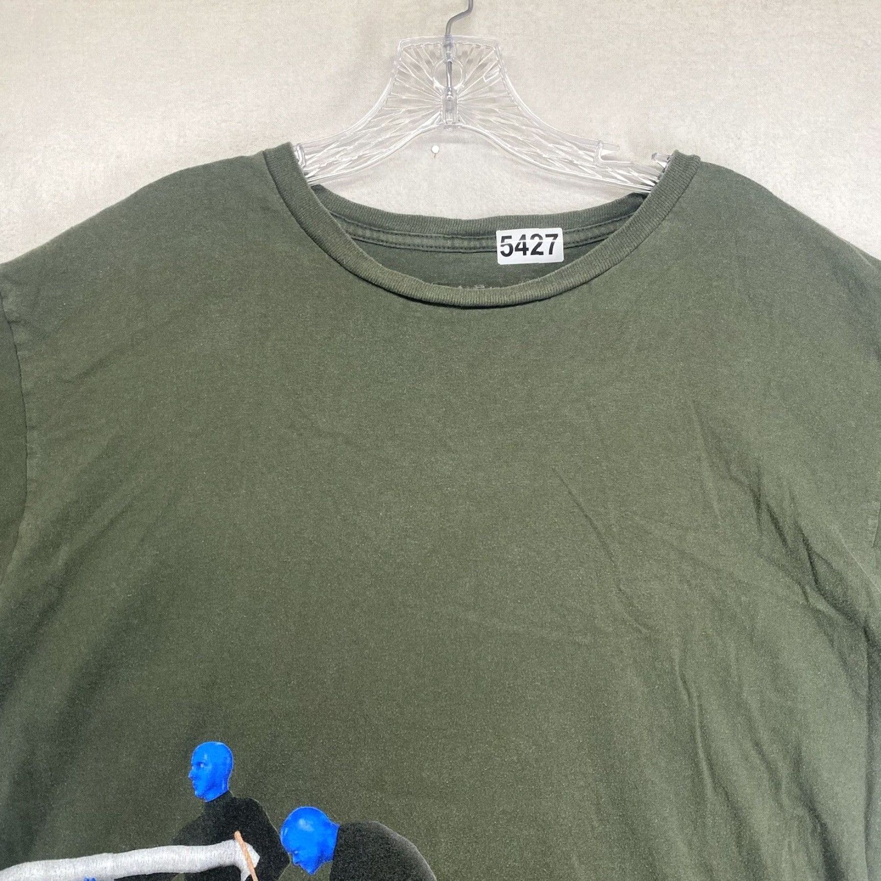 Vintage VINTAGE Blue Man Group T Shirt Unisex Adults Medium Green Music Pipes All Over Print Crew Neck Jersey Size US M / EU 48-50 / 2 - 3 Thumbnail