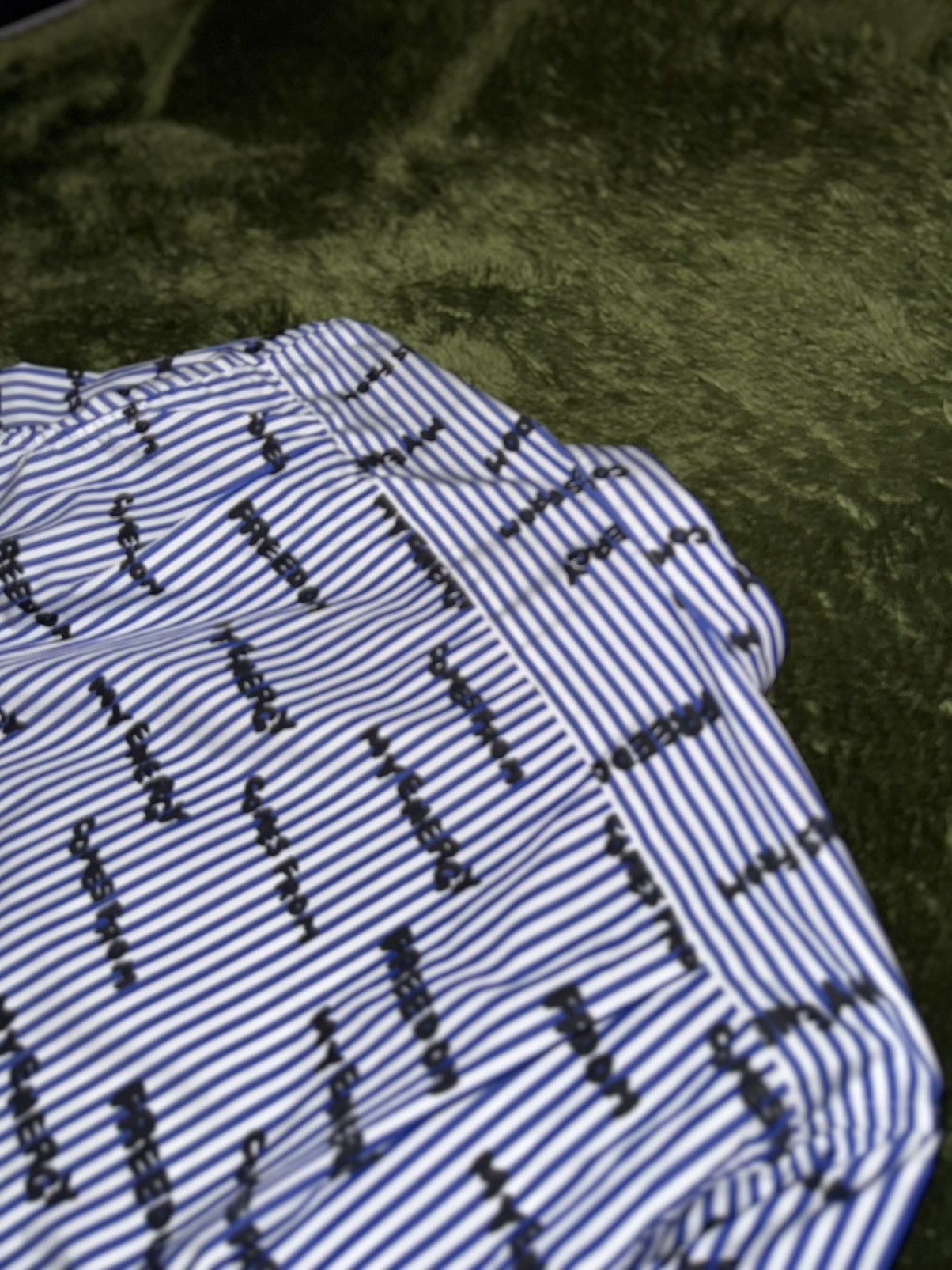 Comme des Garcons SHIRT [M] COMME des GARÇONS Shirt 24AW FRANCE MADE Lettering Shirt Size US M / EU 48-50 / 2 - 8 Thumbnail