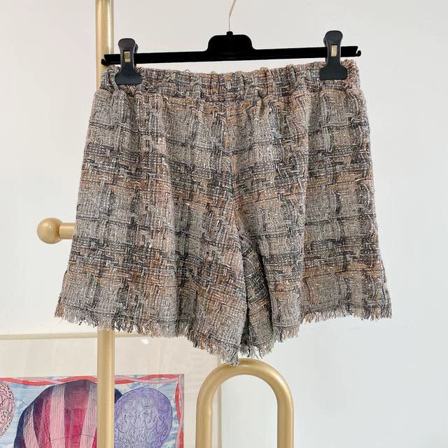 Chanel Chanel Greek series knitted tweed shorts Size 24" / US 00 / IT 34 - 2 Thumbnail