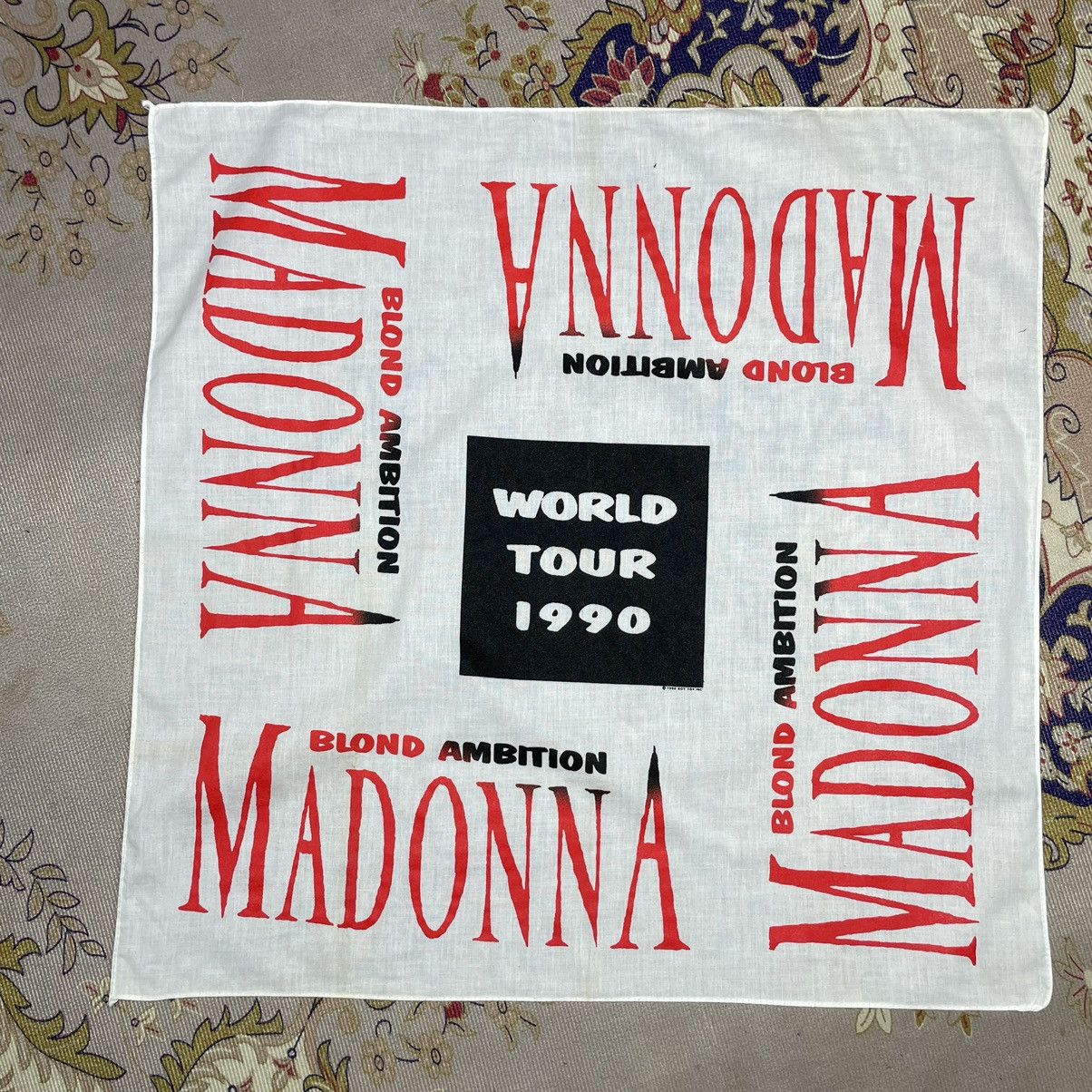 Band Tees × Vintage Rare item! Vintage Blond Ambition Madonna World Tour 1990 Size ONE SIZE - 1 Thumbnail