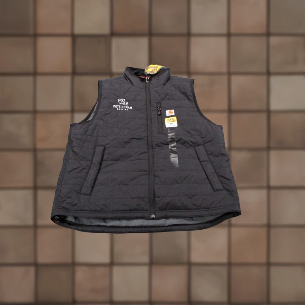 Carhartt Carhartt Vest Mens L Black Rain Defender Cordura Puffer Hiking 102286 NEW Size US L / EU 52-54 / 3 - 1 Thumbnail
