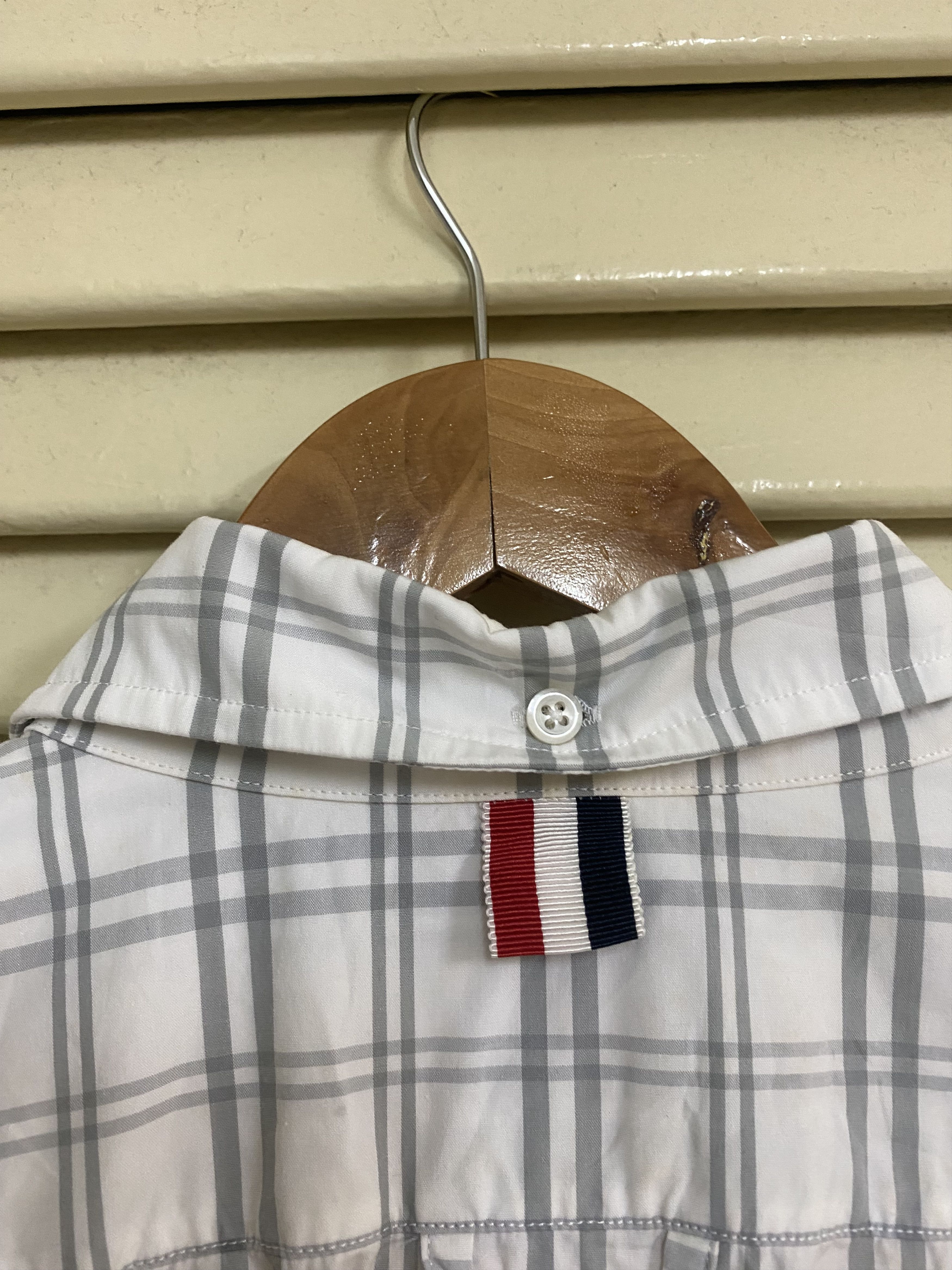 Thom Browne Thom Browne Plaid Button Up Shirt Size US XXL / EU 58 / 5 - 6 Thumbnail