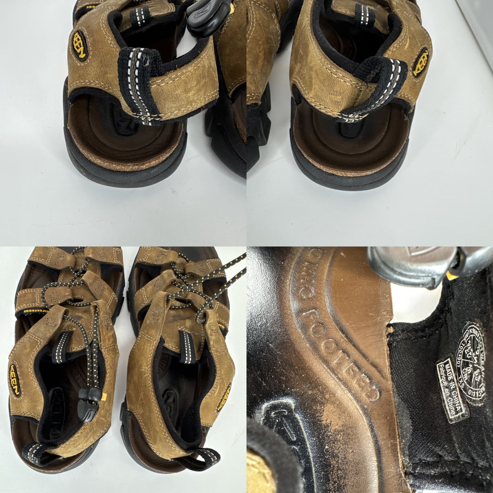 KEEN VINTAGE Keen Sarasota Sandals Womens Size 9 Leather Open Toe Hiking Trail Casual Ankle Strap Outdoors Size US 9 / IT 39 - 8 Thumbnail