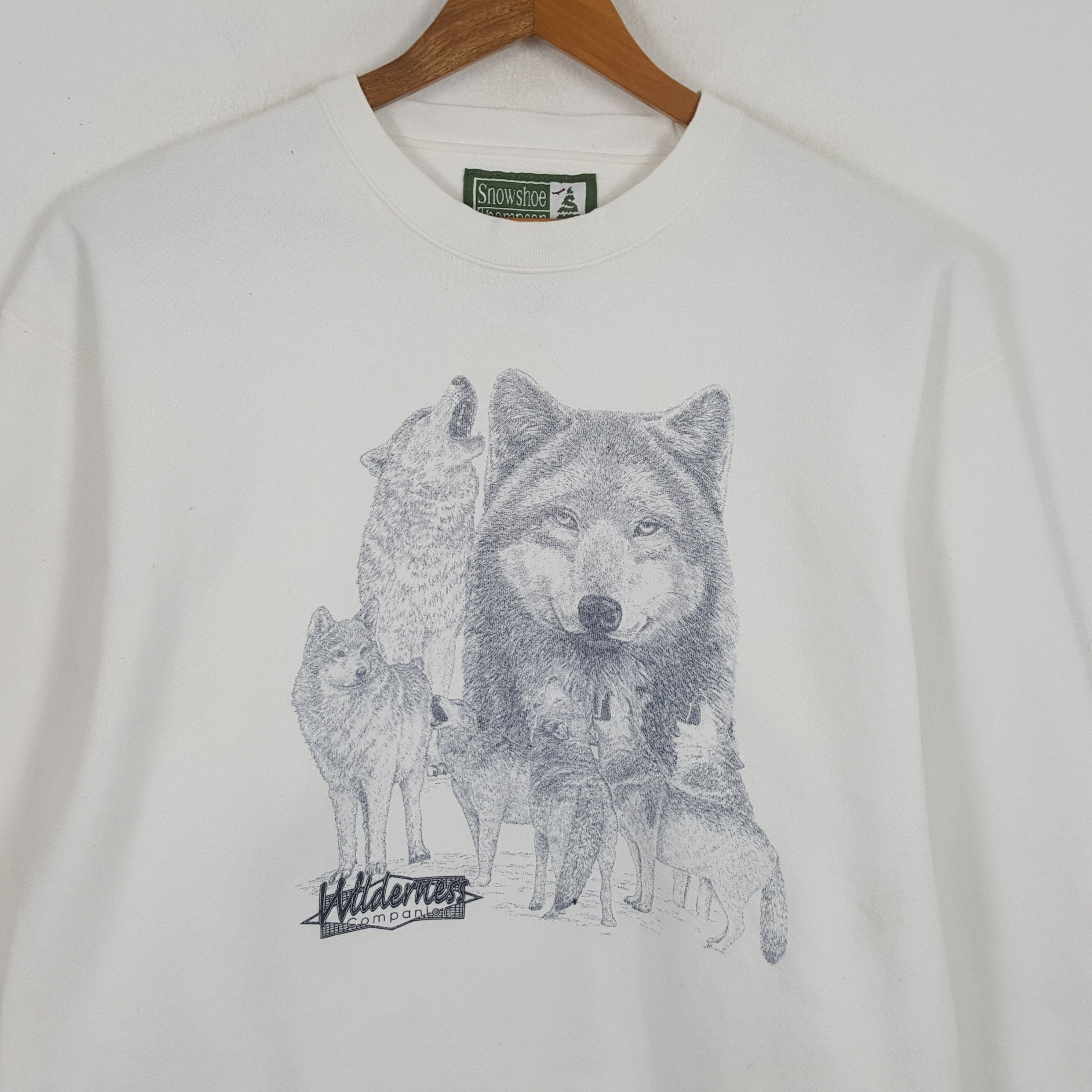 LONE WOLF × Vintage Vintage WILDERNESS COMPANION Fox Sweatshirst Size US L / EU 52-54 / 3 - 2 Thumbnail