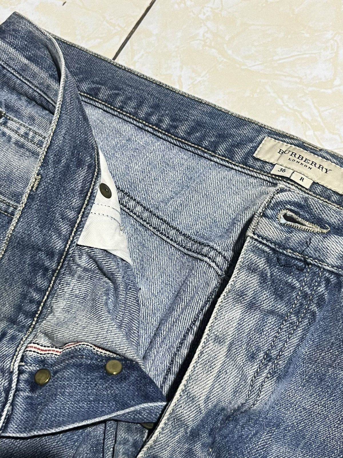 Burberry Burberry blue jeans selvedge Size US 36 / EU 52 - 10 Thumbnail