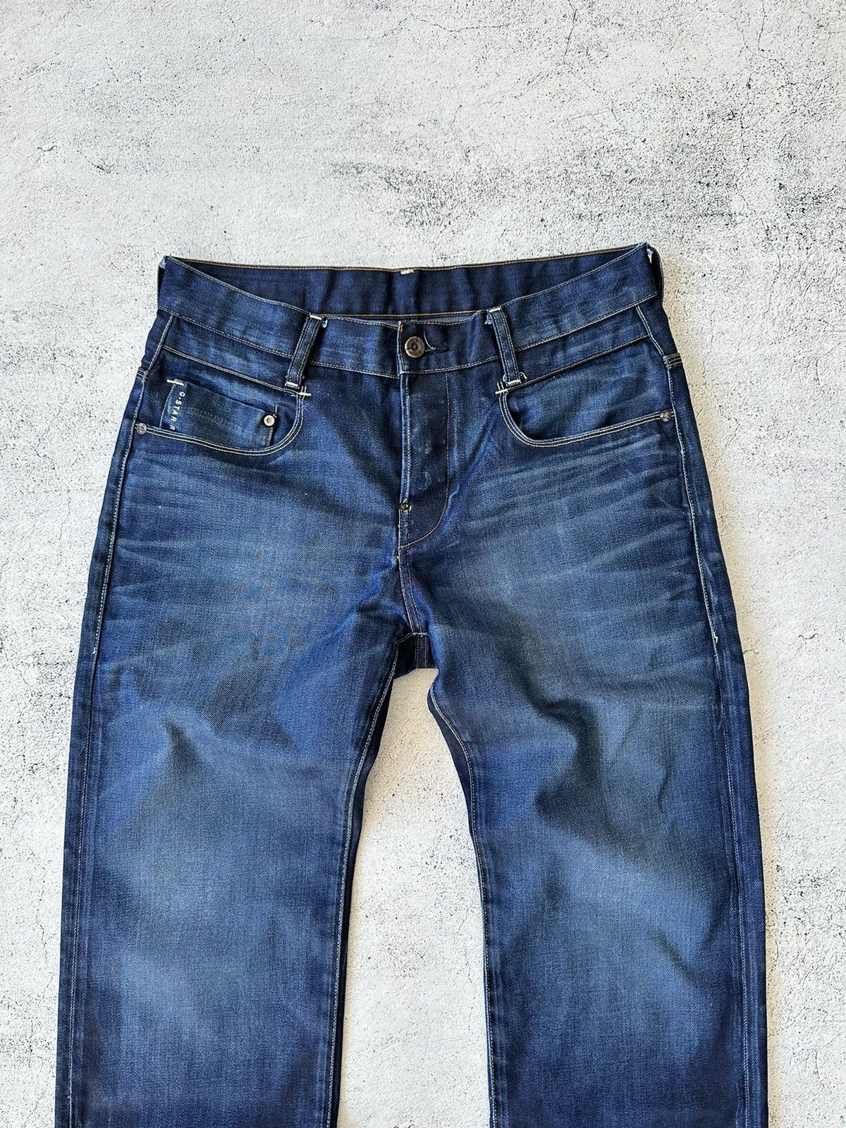 G-Star × Japanese Brand G Star Raw Denim Pants Jeans Size US 32 / EU 48 - 6 Thumbnail