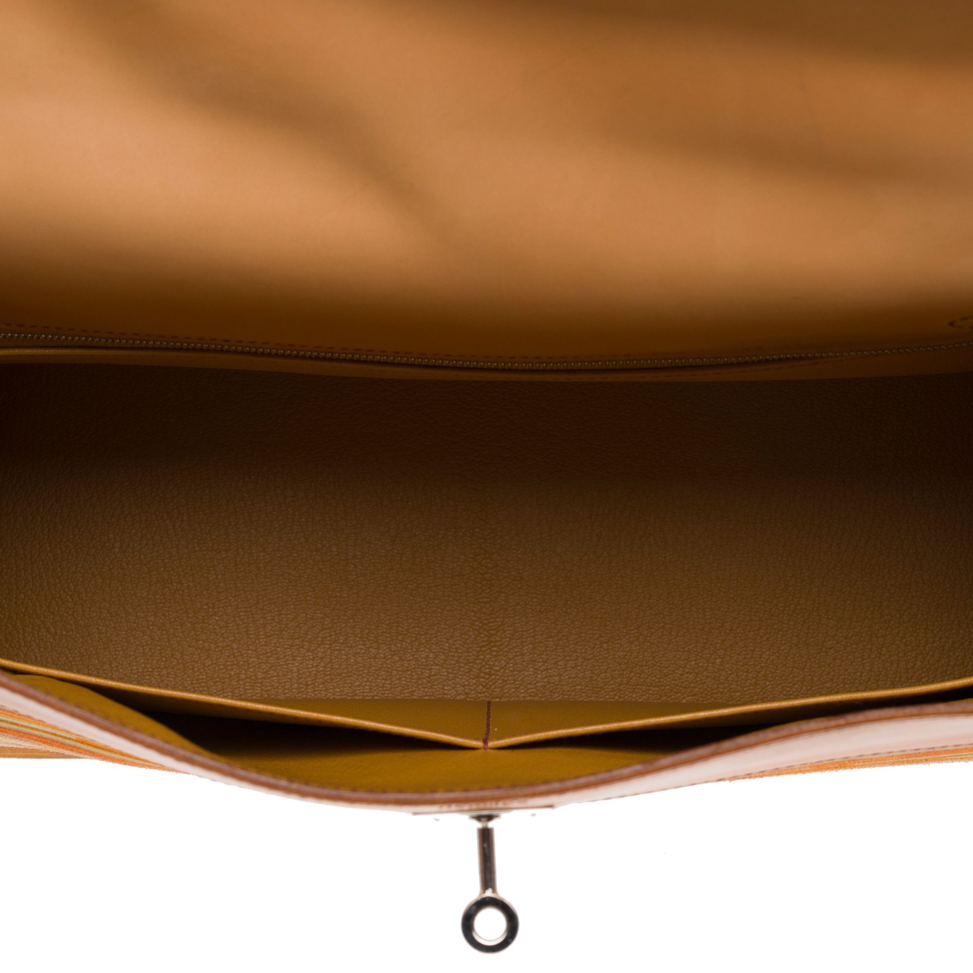 Hermes HERMES Kelly 35 in Beige Leather Size ONE SIZE - 9 Thumbnail