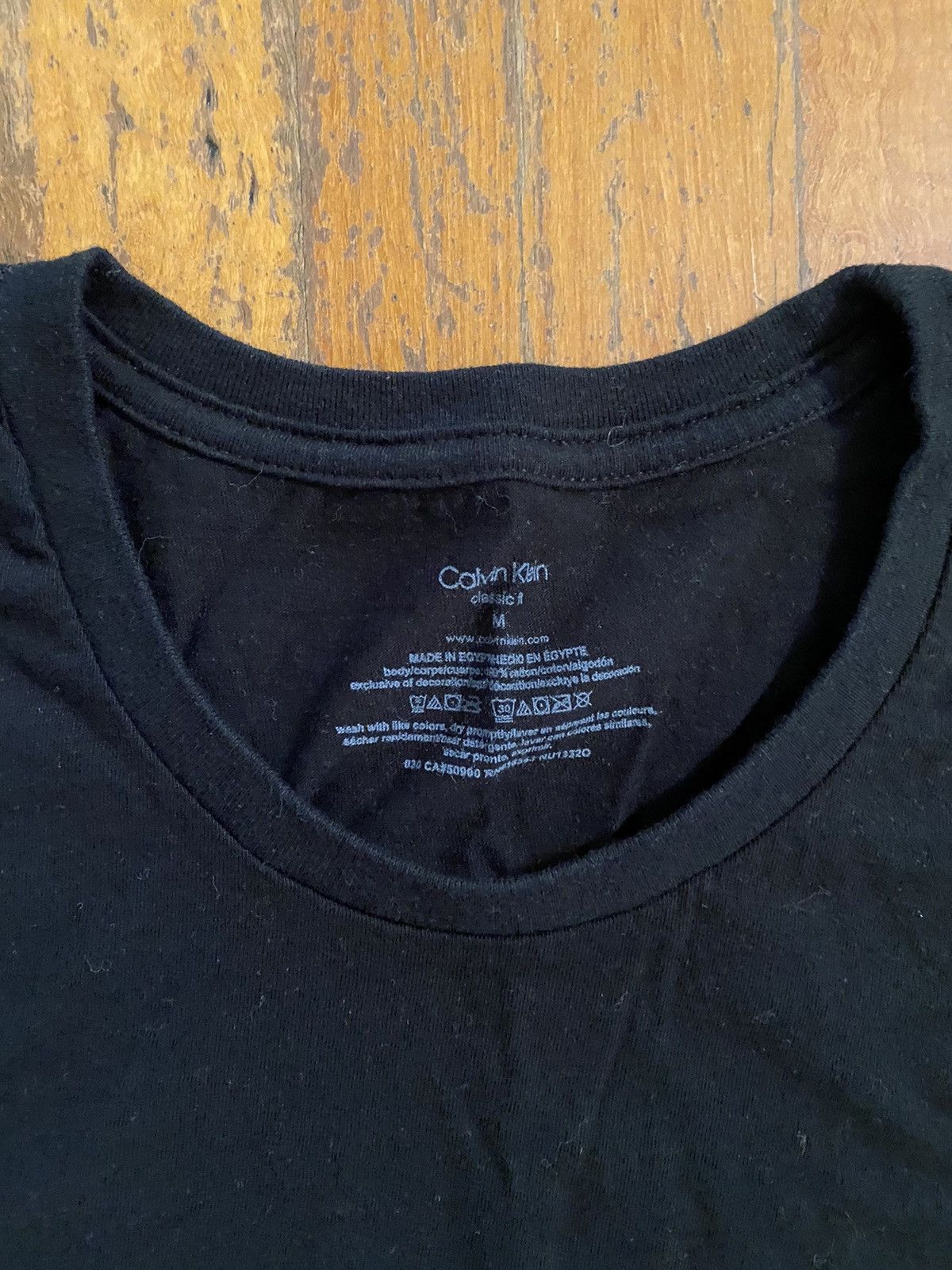 Calvin Klein calvin klein black tee Size US M / EU 48-50 / 2 - 2 Thumbnail