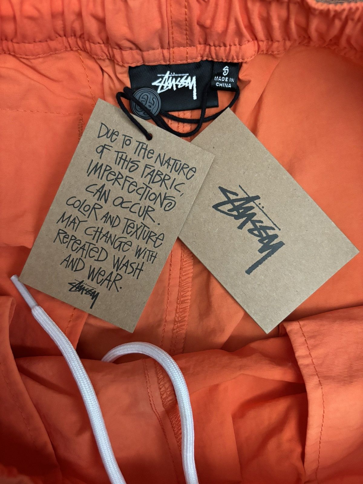 Stussy Stussy Wave Dye Persimmon Nylon Shorts Size US 30 / EU 46 - 5 Thumbnail