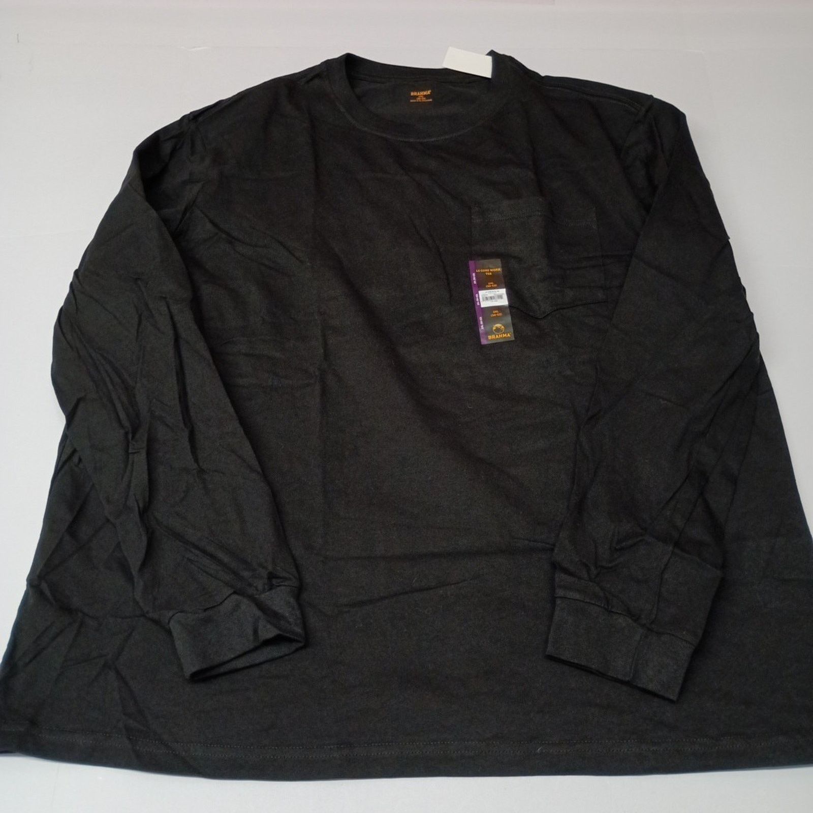 Other 2 Brahma Core Work T-Shirt 2XL 50-52 Gray, Black Pocket Tee Size US XXL / EU 58 / 5 - 10 Thumbnail