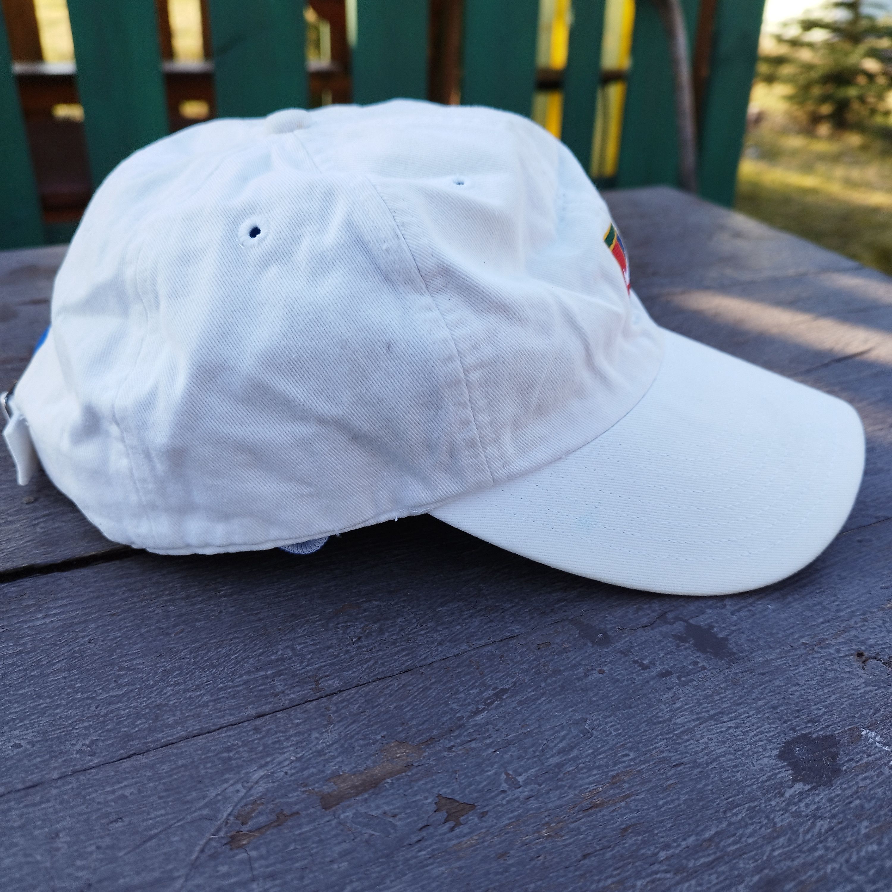 Nike 90s Vintage Nike Tennis Logo Cap - Retro Nike Court Size ONE SIZE - 4 Thumbnail