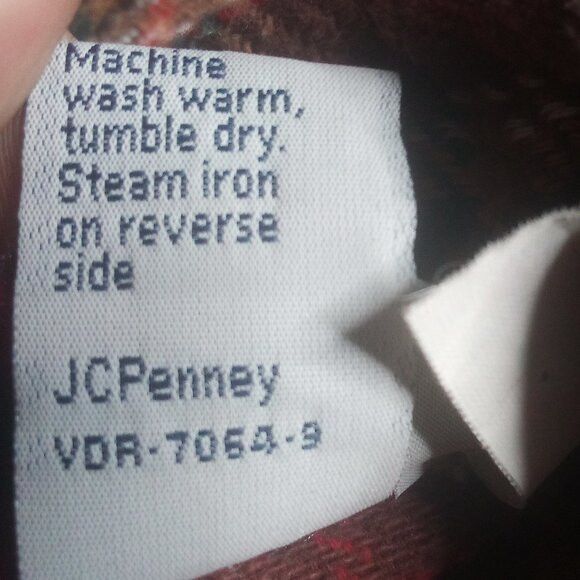 JCPenney Vintage JC Penney Big Mac Flannel Button Shirt Size US S / EU 44-46 / 1 - 5 Thumbnail