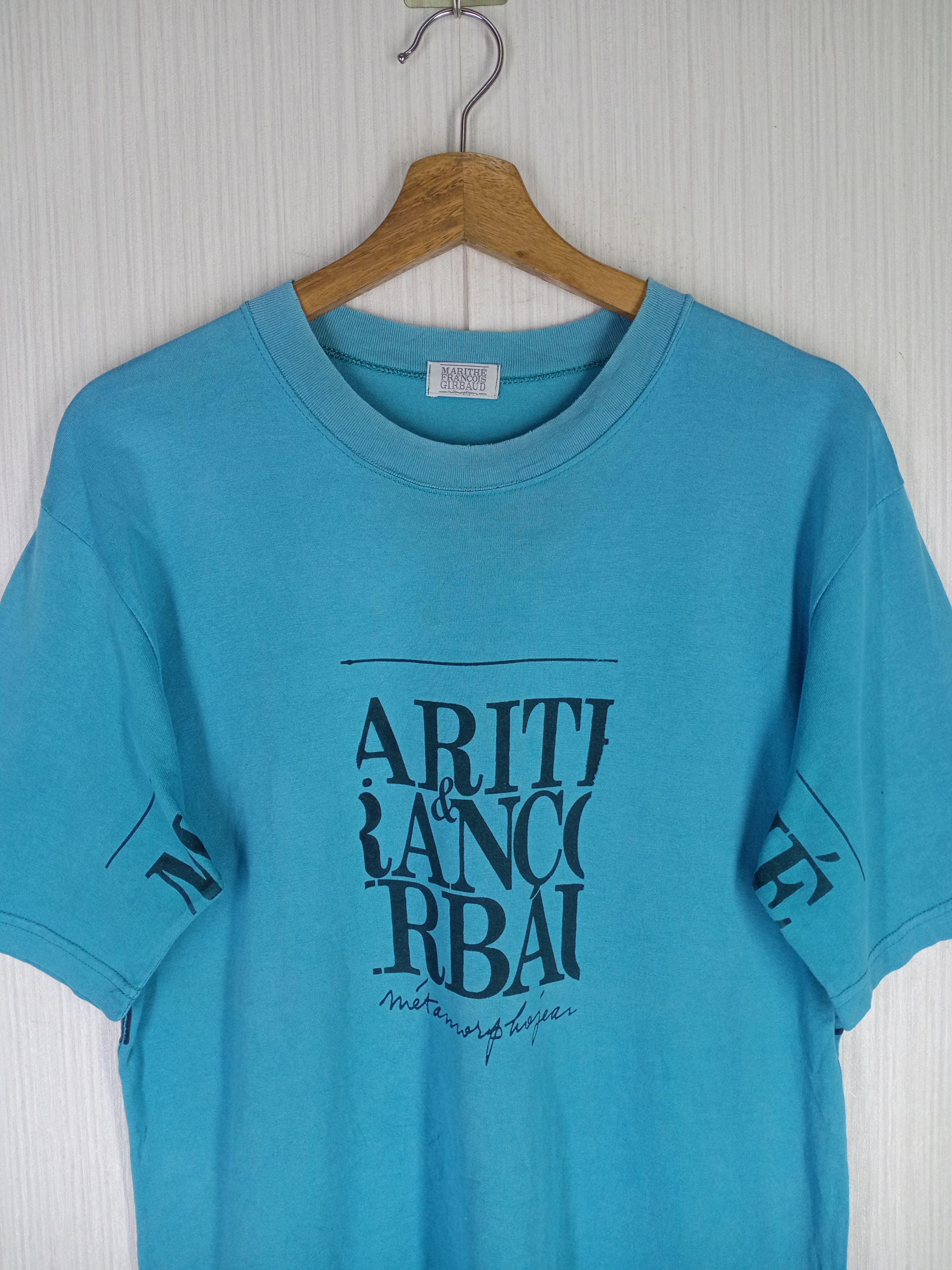 Marithe + Francois Girbaud Rare Vintage Marithe Francois Girbaud Big Logo Tshirt Size US M / EU 48-50 / 2 - 2 Thumbnail
