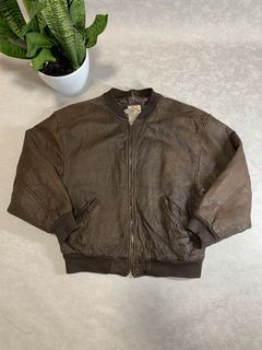 Vintage Avirex Vintage Leather Jacket Black