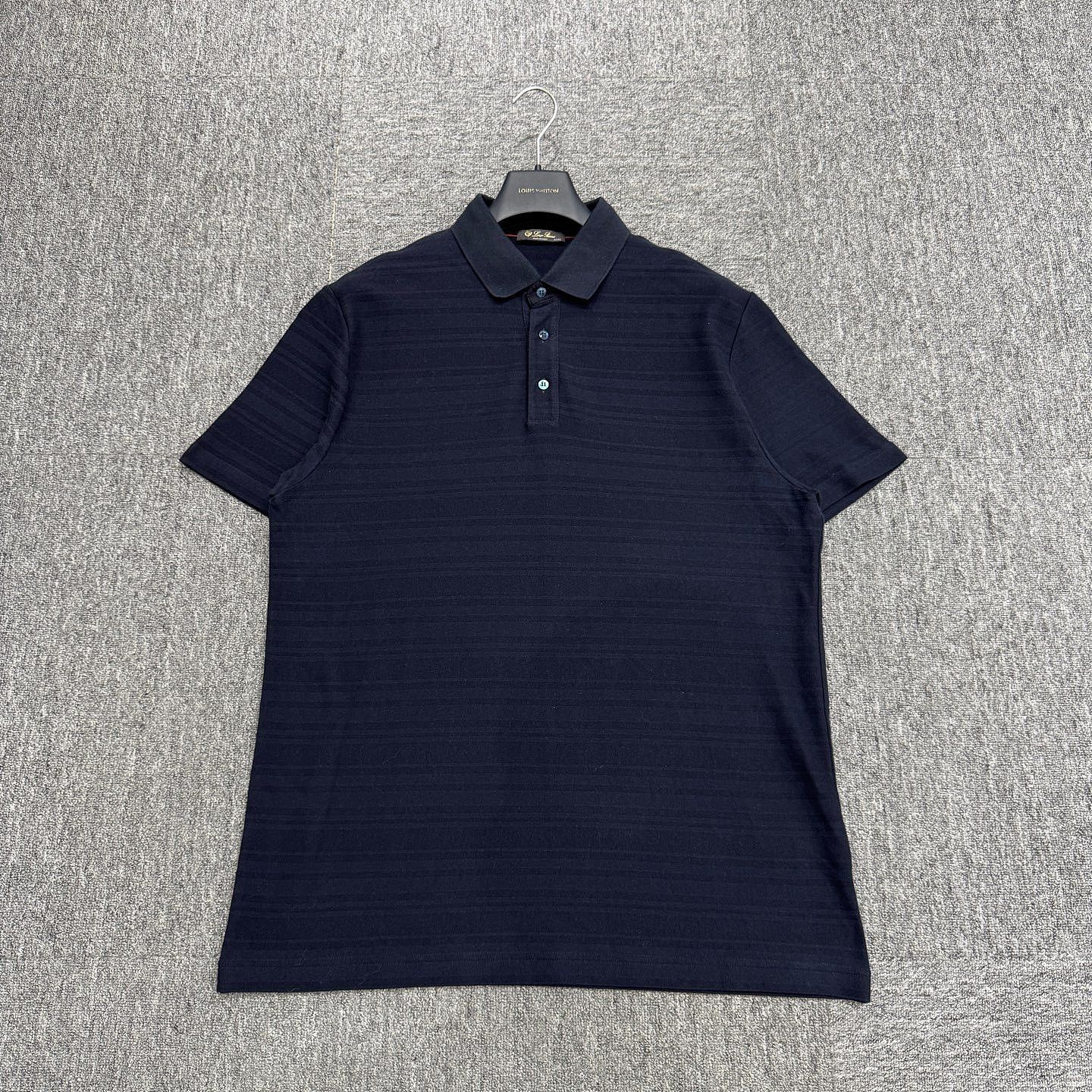 Loro Piana Black 1/4 Zip Polo Shirt | Grailed