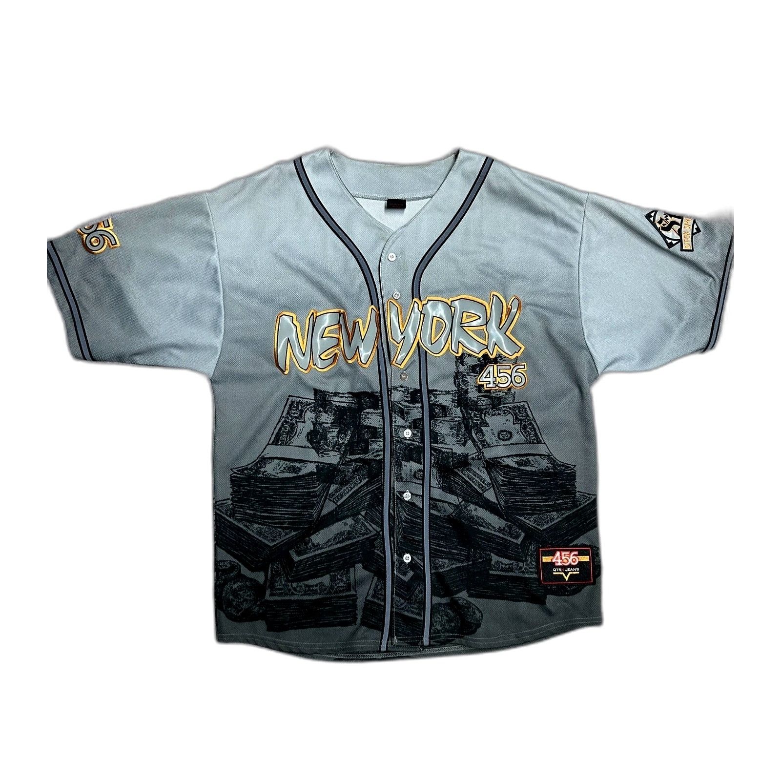 New York Yankees Vintage Y2K Dtek Streetwear Jersey New York Gray 2Xl Size US XXL / EU 58 / 5 - 3 Thumbnail