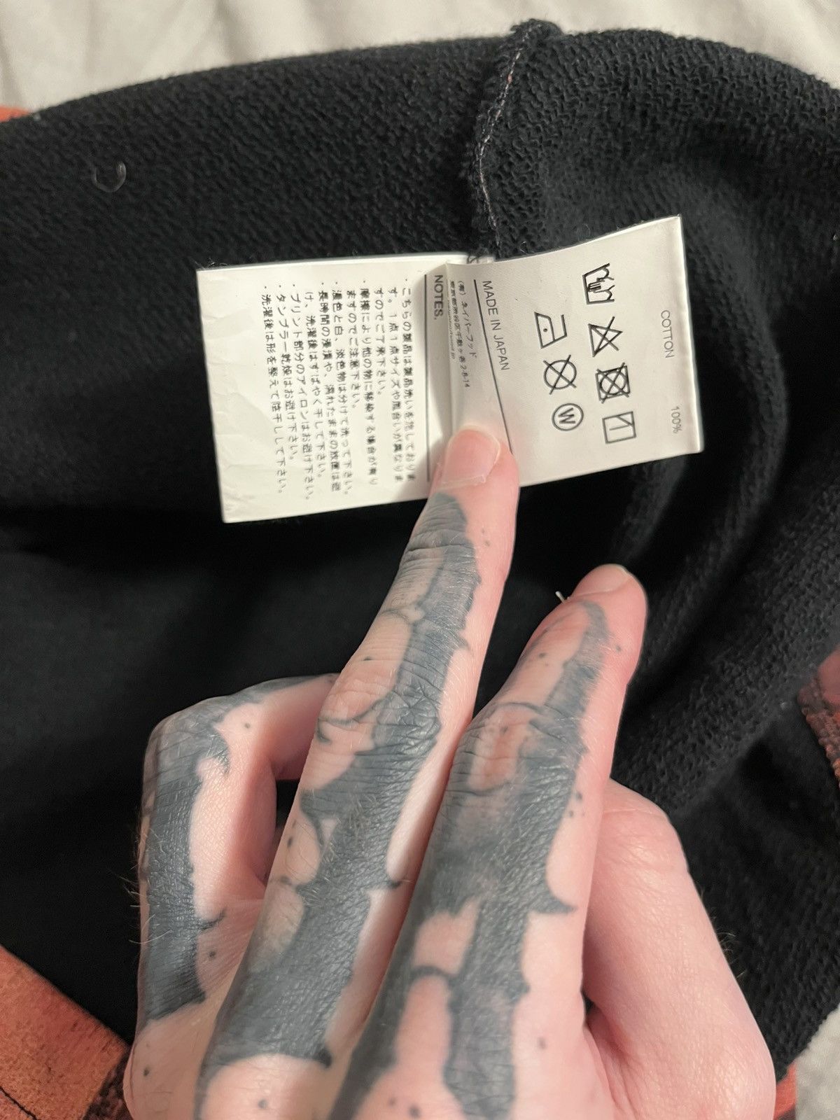 Neighborhood × Vlone Vlone neighborhood black skull flames crewneck Size US L / EU 52-54 / 3 - 6 Thumbnail