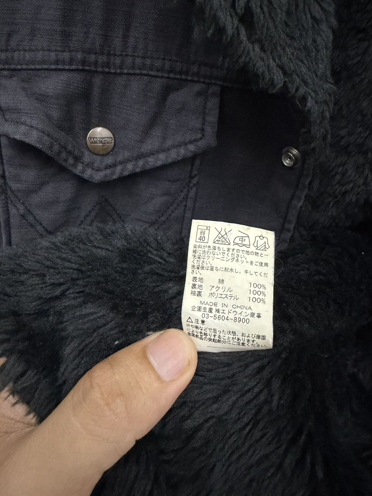 Wrangler Wrangler Wrangecoat Mink Fur Sherpa Field Multipocket Jacket Size US M / EU 48-50 / 2 - 8 Thumbnail