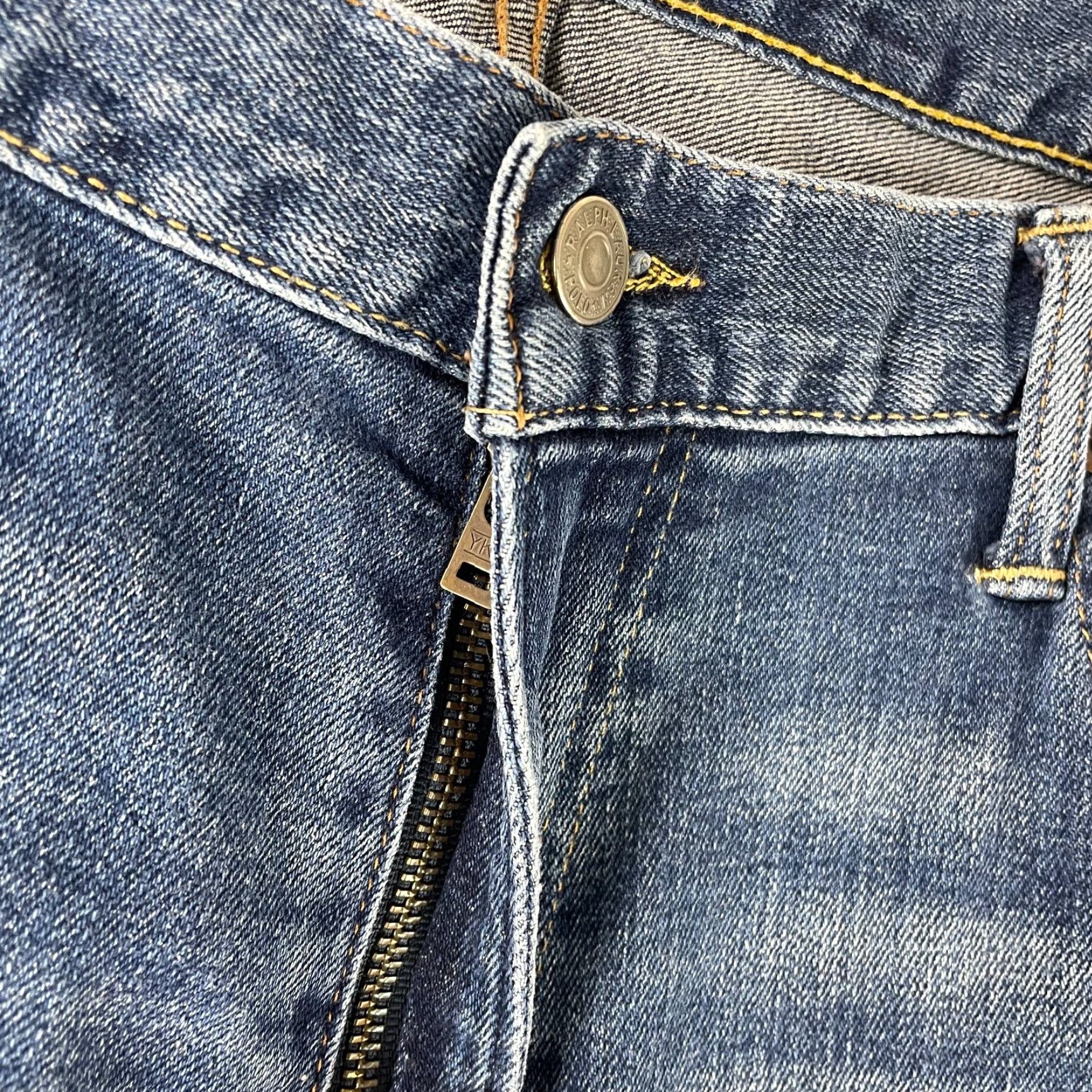 Polo Ralph Lauren Polo Ralph Lauren Jeans Men 40 Blue Classic Fit Straight Whiskers Vintage: No Size US L / EU 52-54 / 3 - 5 Thumbnail