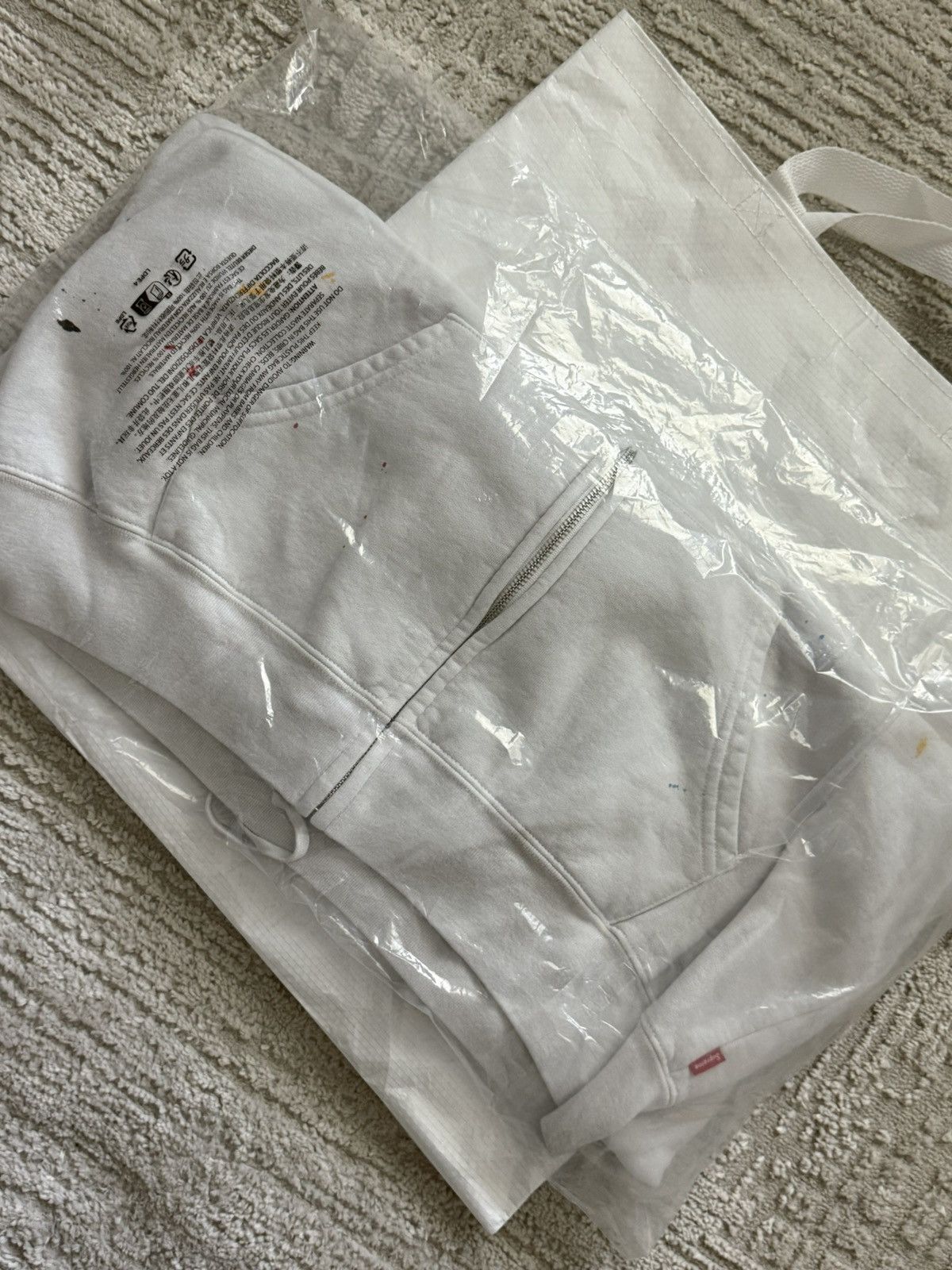 Maison Margiela × Supreme Maison Margiela Supreme Box Logo Zip Up Size US M / EU 48-50 / 2 - 4 Thumbnail