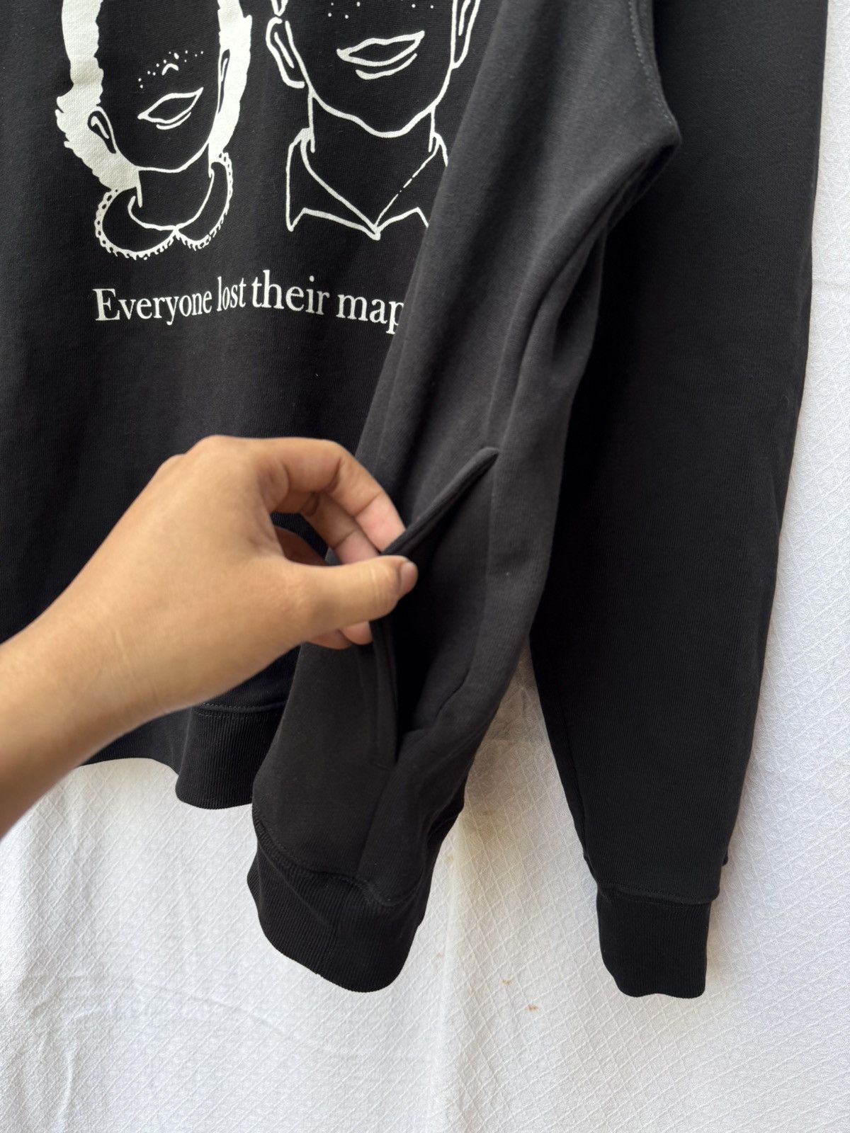 Japanese Brand Undercover hoodie everyone lost their maps Size US L / EU 52-54 / 3 - 8 Thumbnail