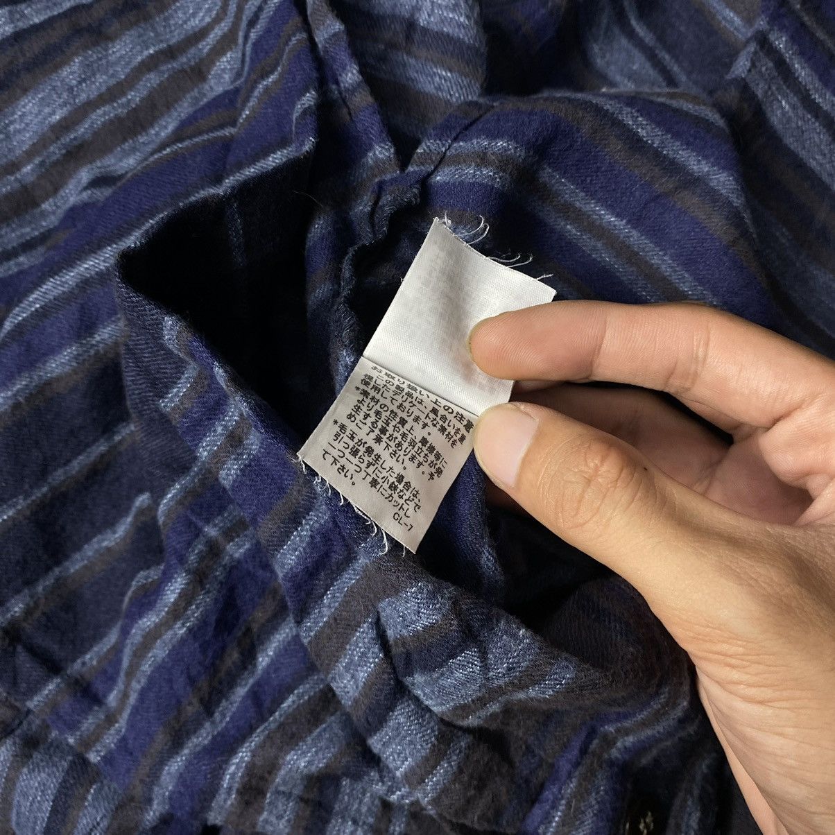 Issey Miyake plantation issey miyake stripe shirt Size US M / EU 48-50 / 2 - 6 Thumbnail