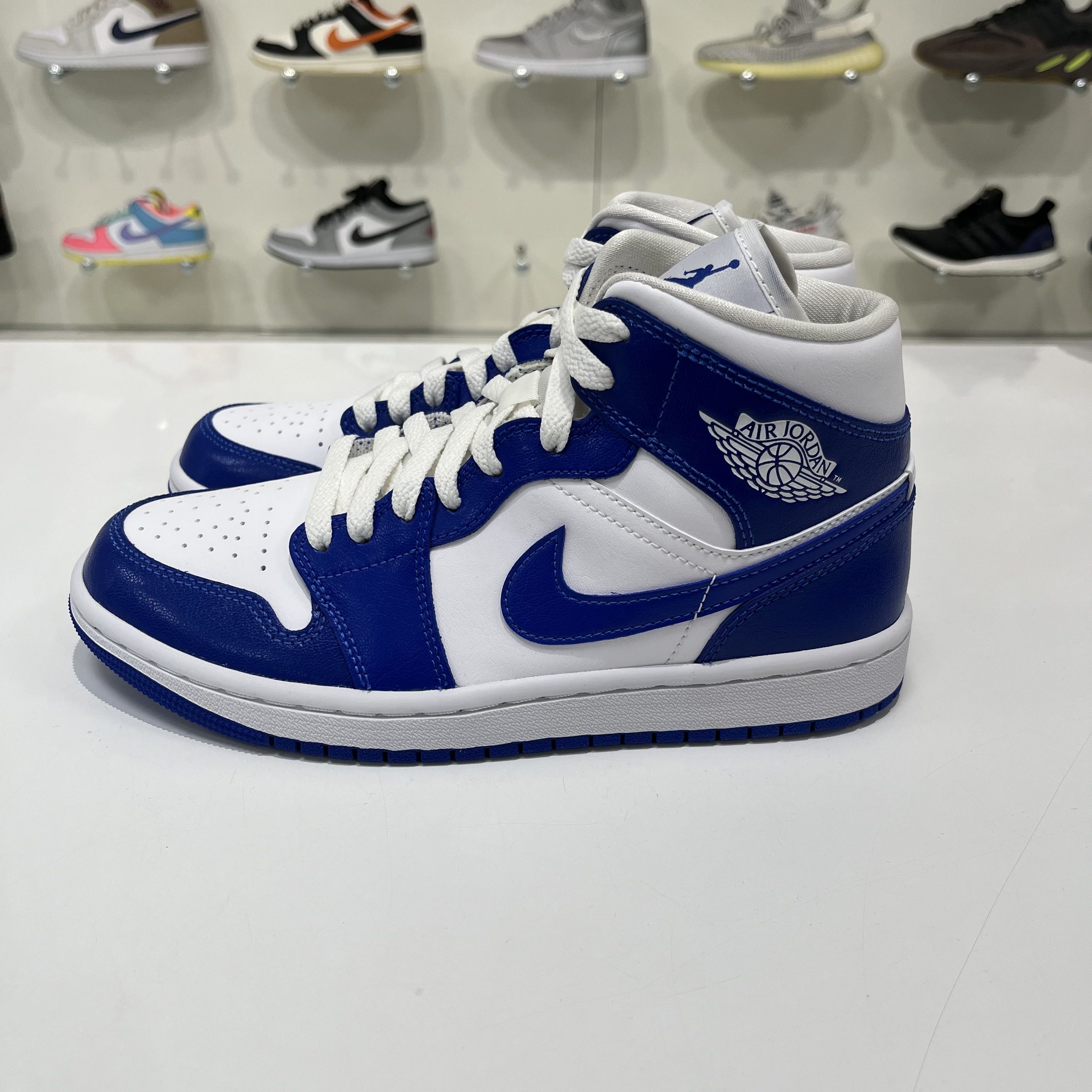 Nike Air jordan 1 Mid Kentucky Blue (W) Size US 7 / IT 37 - 2 Thumbnail