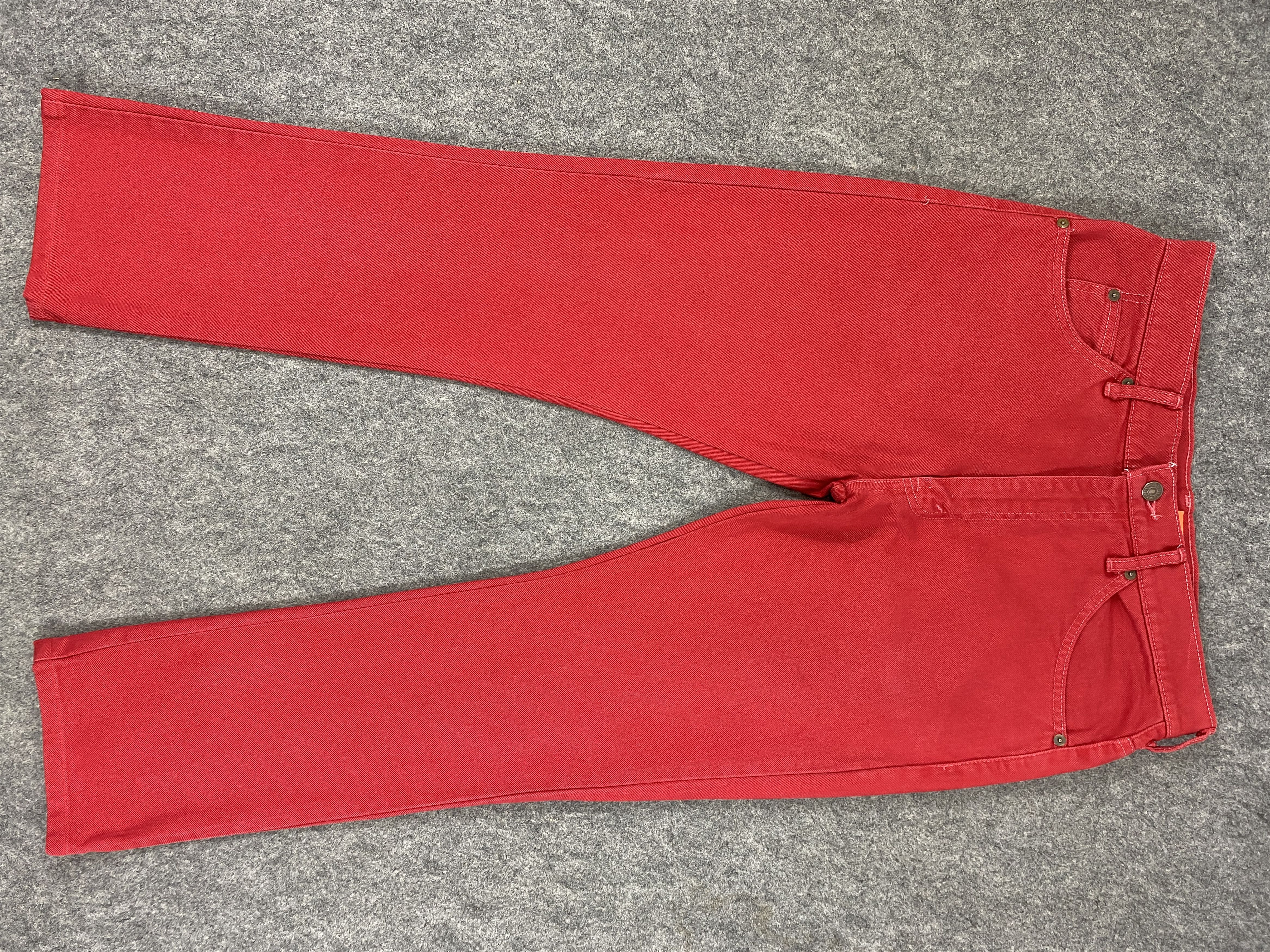 image of Distressed Denim x Levis Red Vintage Levi's 517 Flare Bootcut 32X27 Denim -Jn2423, Men's