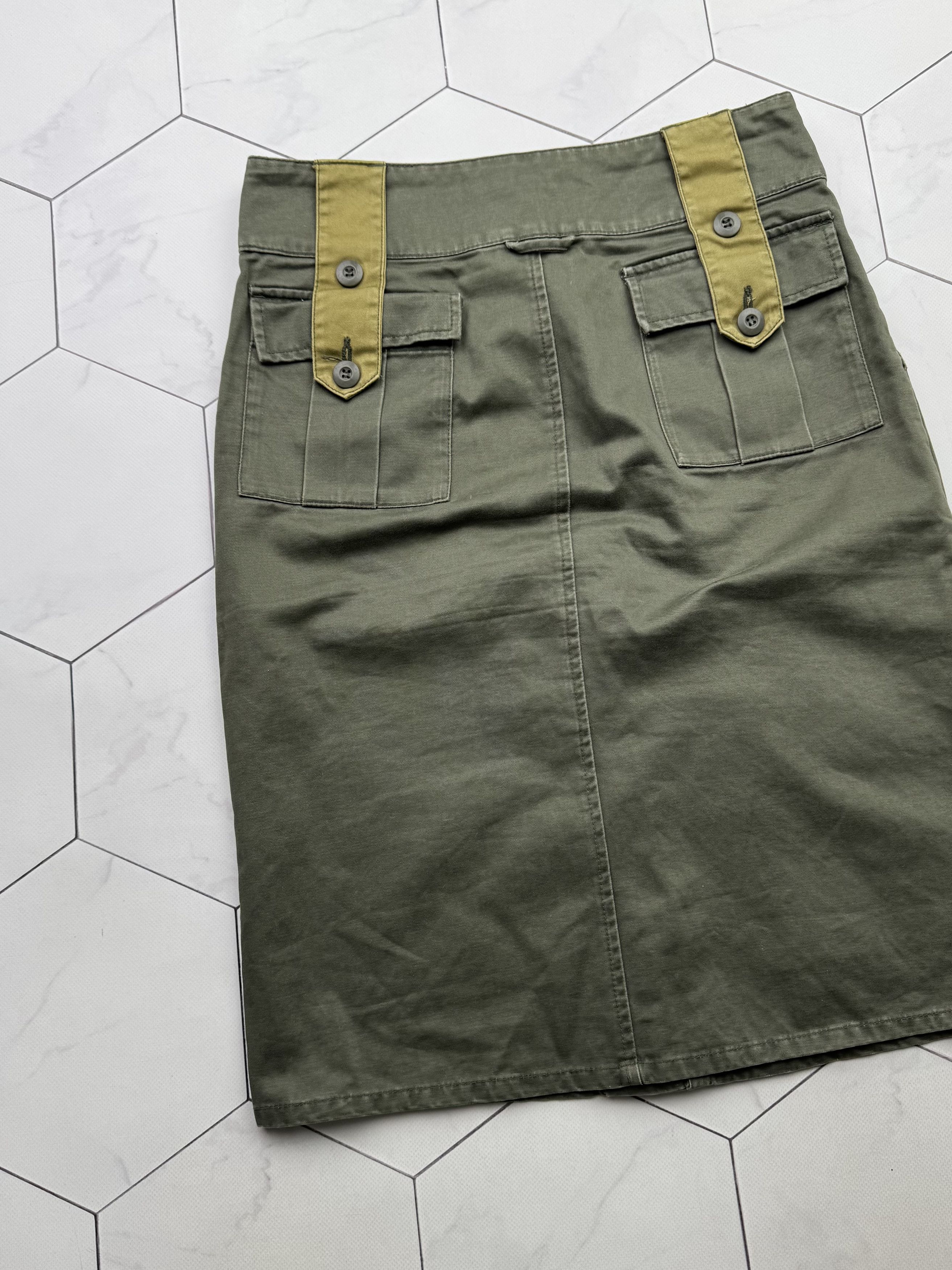Miss Sixty Miss Sixty Vintage Cargo Skirt (B202) Size 28" / US 6 / IT 42 - 11 Thumbnail