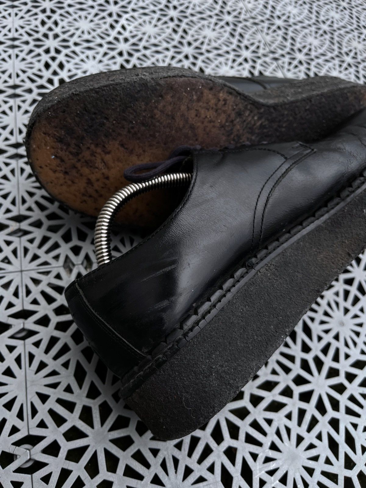 CDG by Comme des Garcons × Comme des Garcons × Comme des Garcons Homme Plus Vintage COMME DES GARCONS Leather Boots Size US 7 / EU 40 - 11 Thumbnail