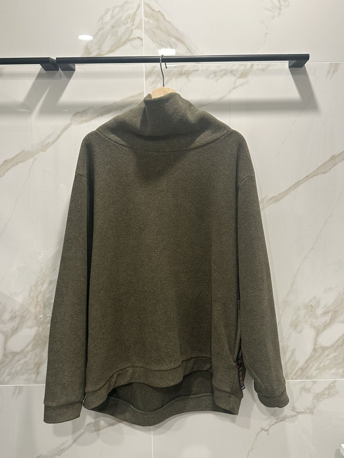 Kapital Kapital Reverse Fleece Funnel Neck Size US L / EU 52-54 / 3 - 1 Thumbnail