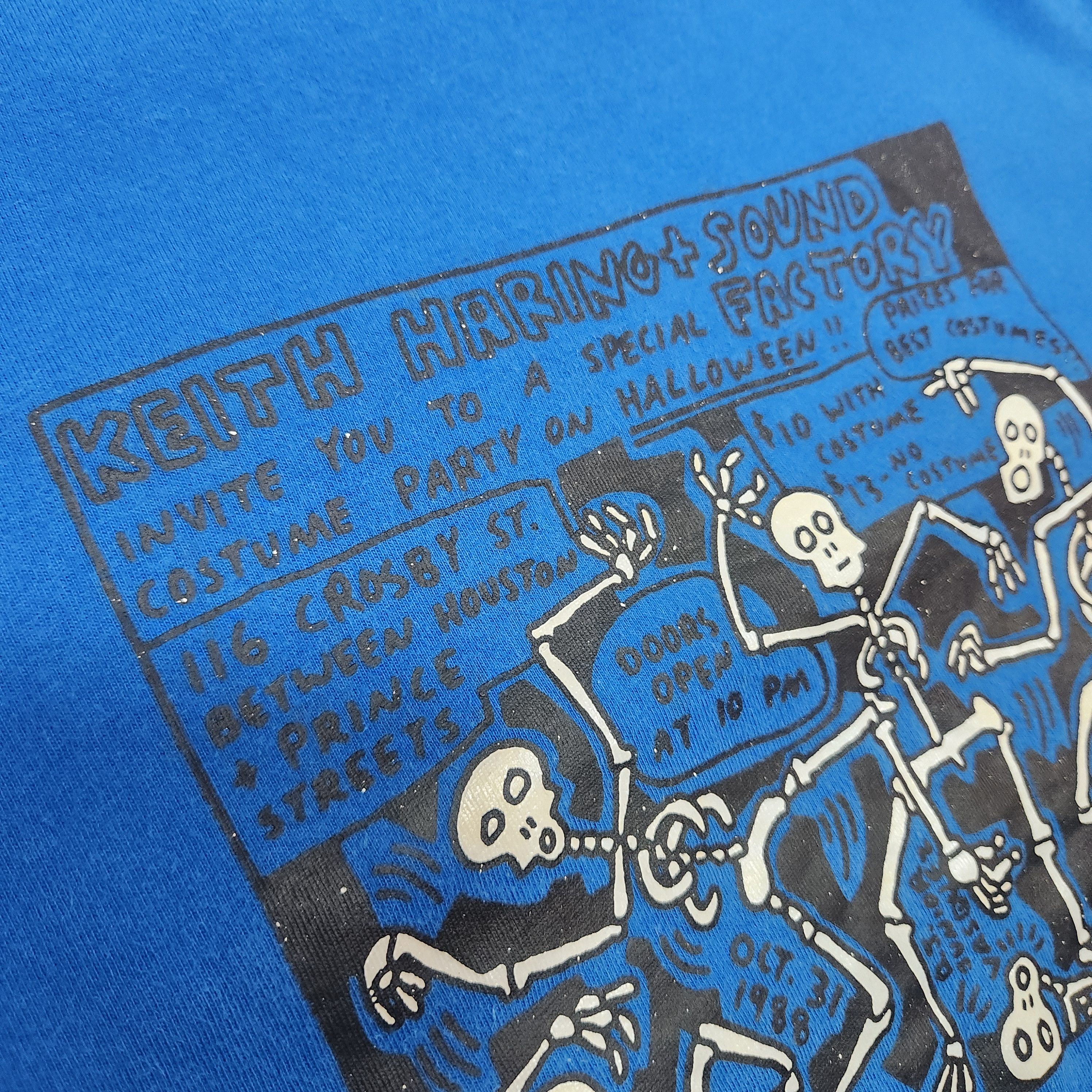 Keith Haring Keith Haring Skulls + Sound Factory TShirt Size US M / EU 48-50 / 2 - 8 Thumbnail