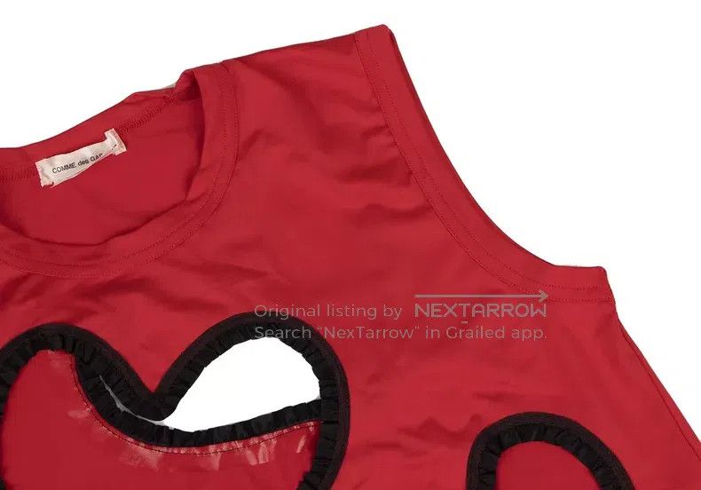 Comme des Garcons Comme Des Garcons Heart Cutout Vest Size S / US 4 / IT 40 - 5 Thumbnail