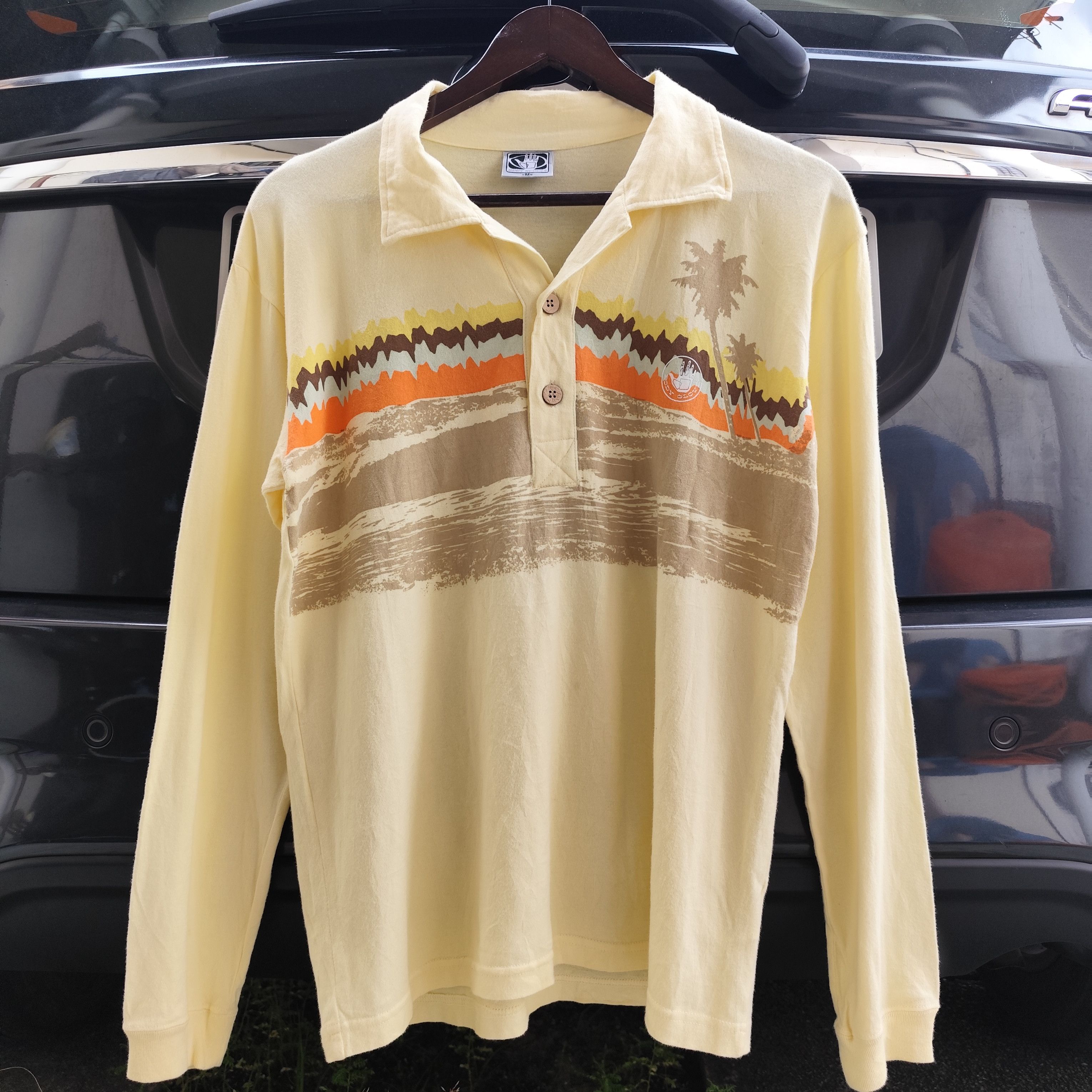 Body Glove × Vintage 🇯🇵VINTAGE BODY GLOVE LONG SLEEVE SHIRT MADE IN JAPAN Size US M / EU 48-50 / 2 - 1 Thumbnail