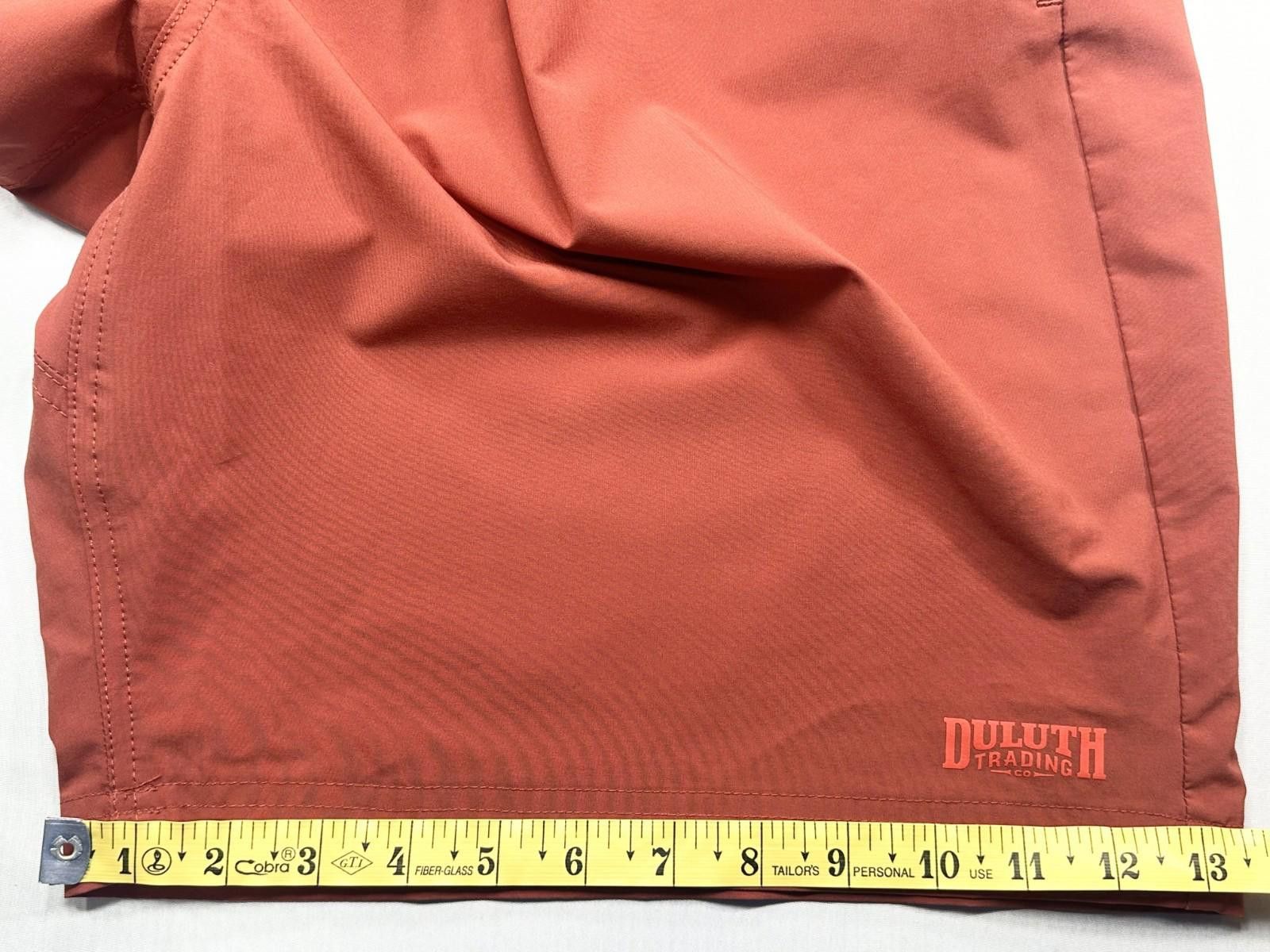 Duluth Trading Company Duluth Trading Drawstring Board Shorts Swim Trunks Red 44 Size US 40 / EU 56 - 5 Thumbnail