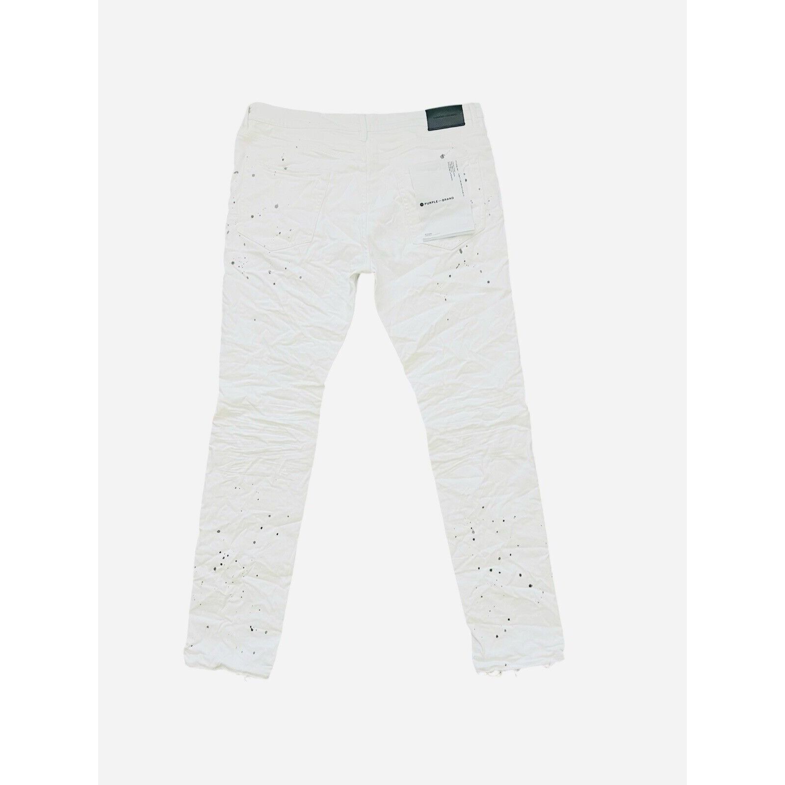 Purple Purple Brand Jeans Mens Slim Fit White P001 Size 40/34 Size US 40 / EU 56 - 4 Thumbnail