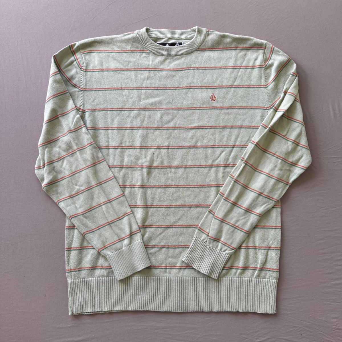 Volcom Volcom Striped Crewneck Sweater Size US M / EU 48-50 / 2 - 1 Thumbnail