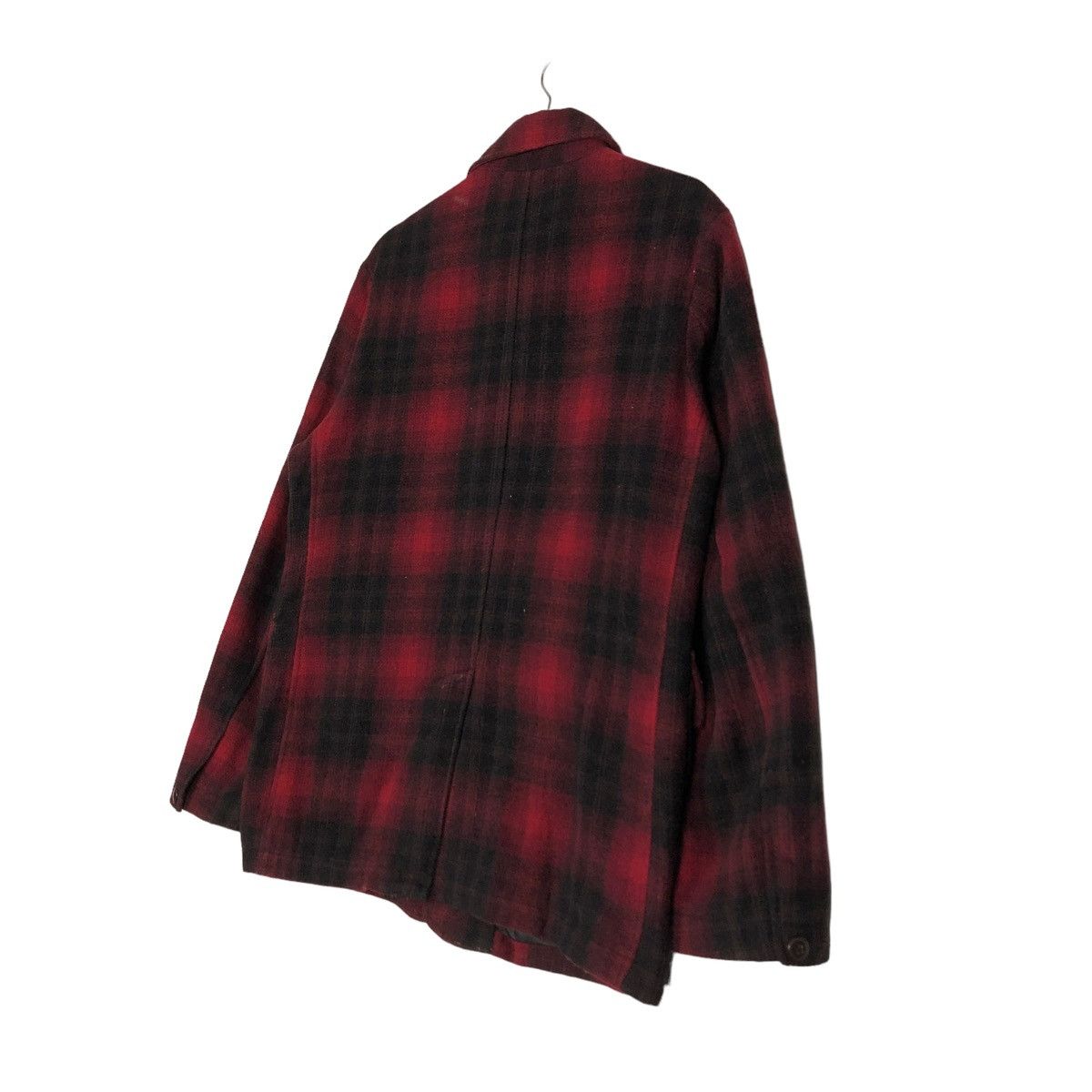 Japanese Brand 🔥VINTAGE LEVI FLANNEL WOOL JACKET TARTAN DESIGN PUNK STYLE Size US M / EU 48-50 / 2 - 10 Thumbnail