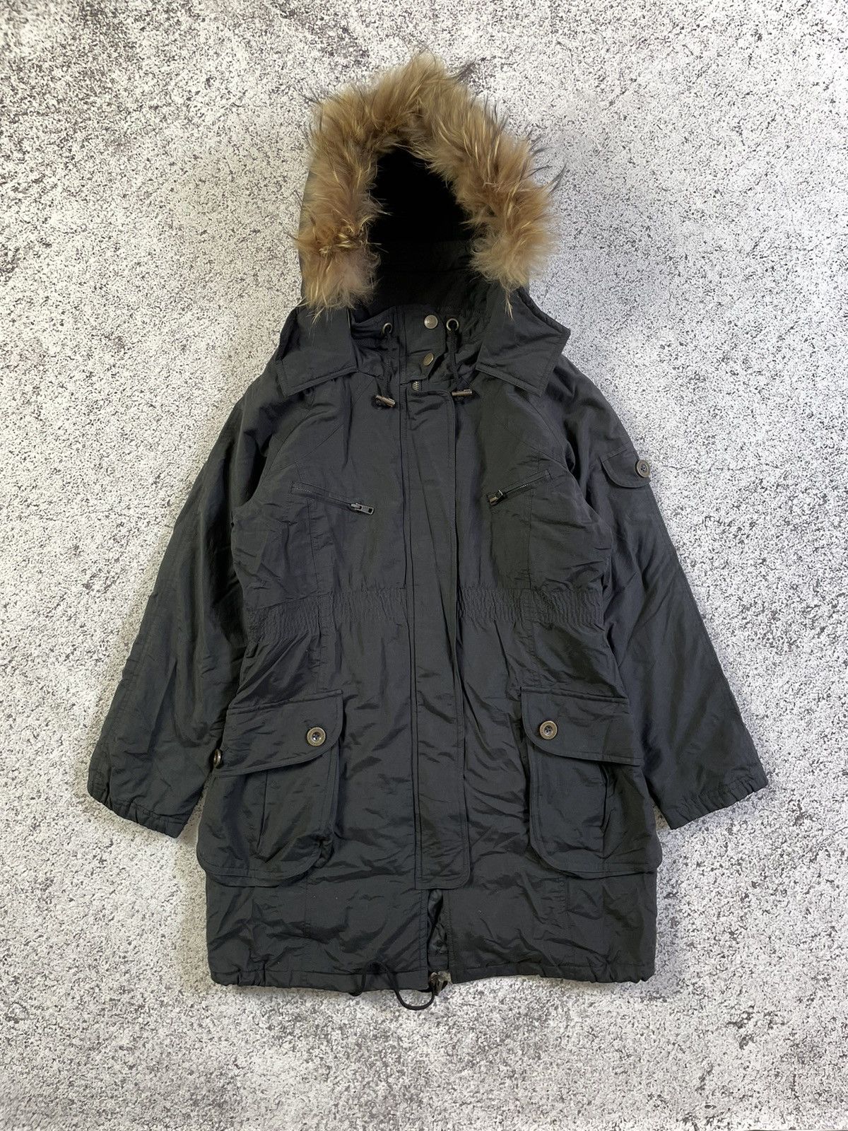 2000s Von Dutch - Fur Hoodie Jacket Vkei Style