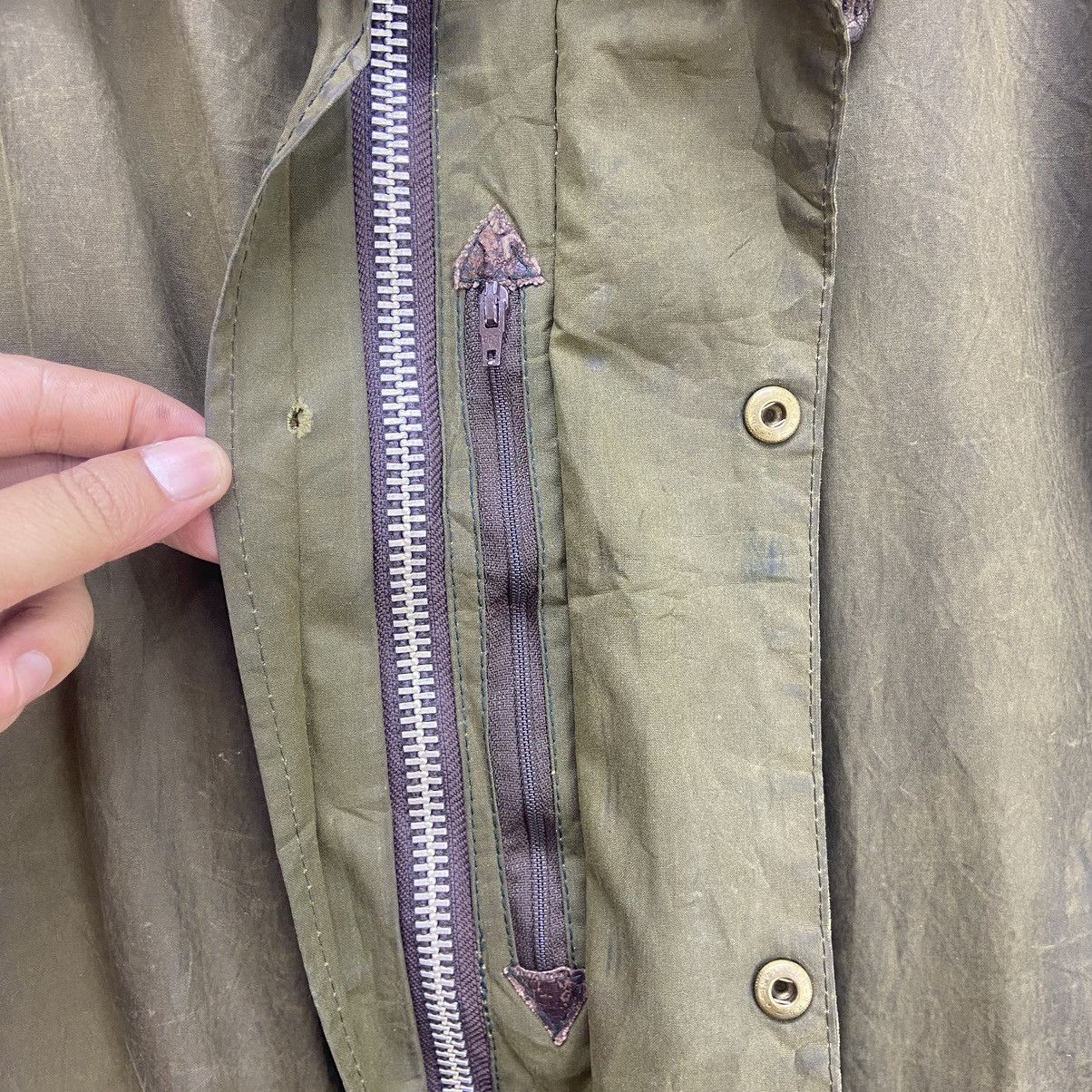 Barbour Vintage Made in England Barbour Border Wax Jacket Size US M / EU 48-50 / 2 - 21 Thumbnail