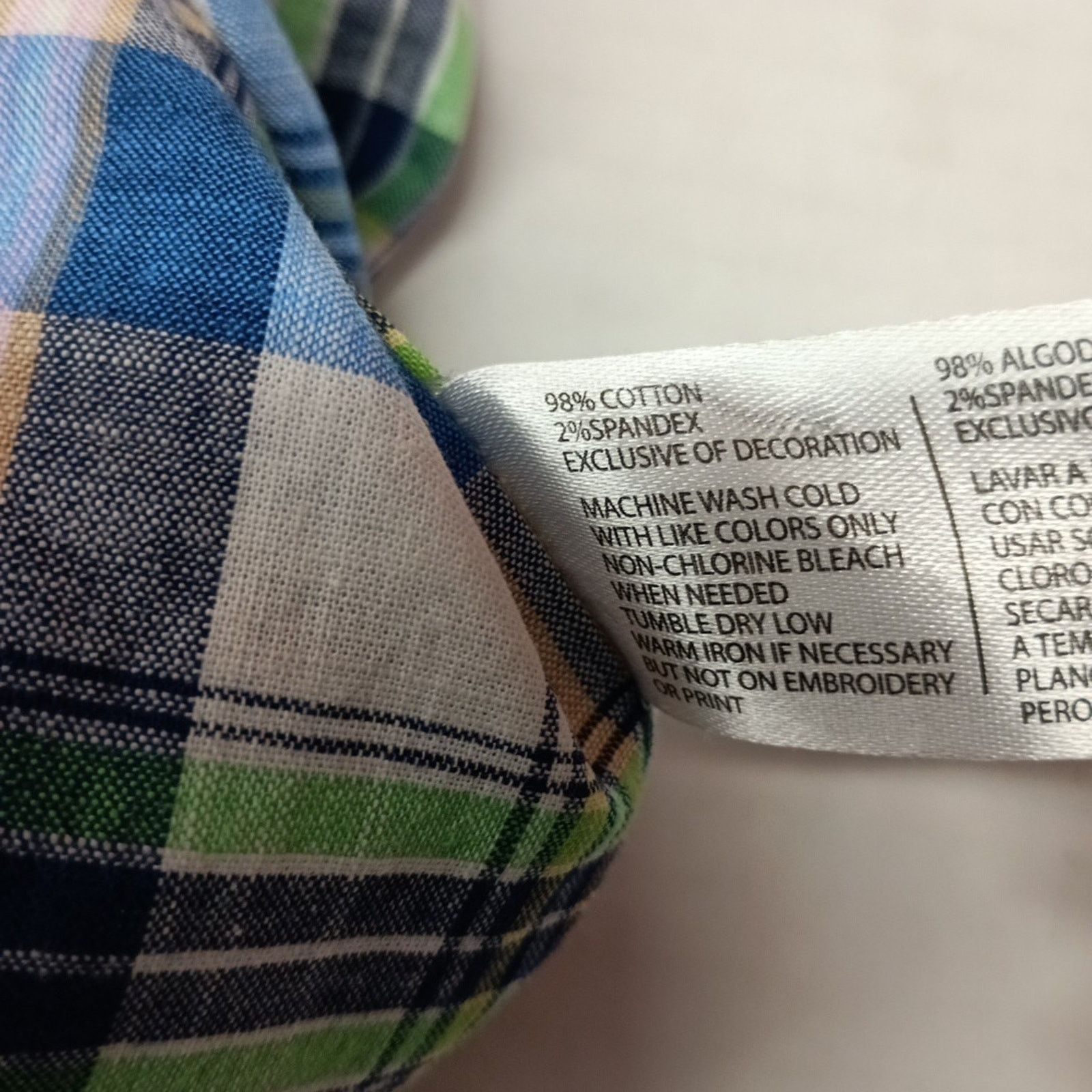 U.S. Polo Assn. U.S. Polo Assn. Button Woven Shirt Men's M Multicolor Plaid Size US M / EU 48-50 / 2 - 8 Thumbnail
