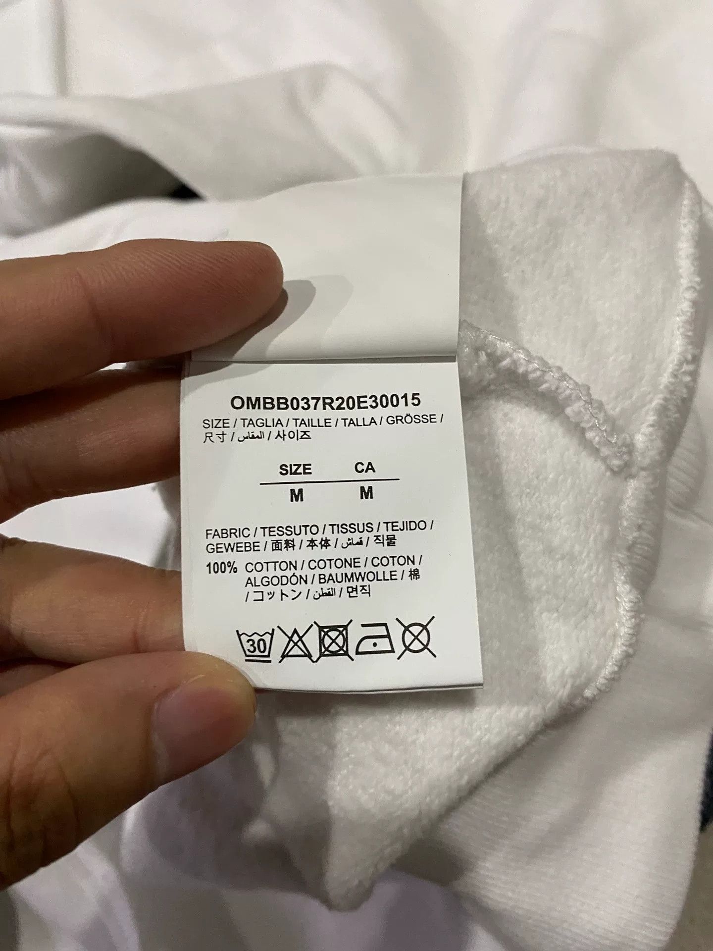 Off-White Off-White Spray Paint Effect Shirt Size ONE SIZE - 5 Thumbnail