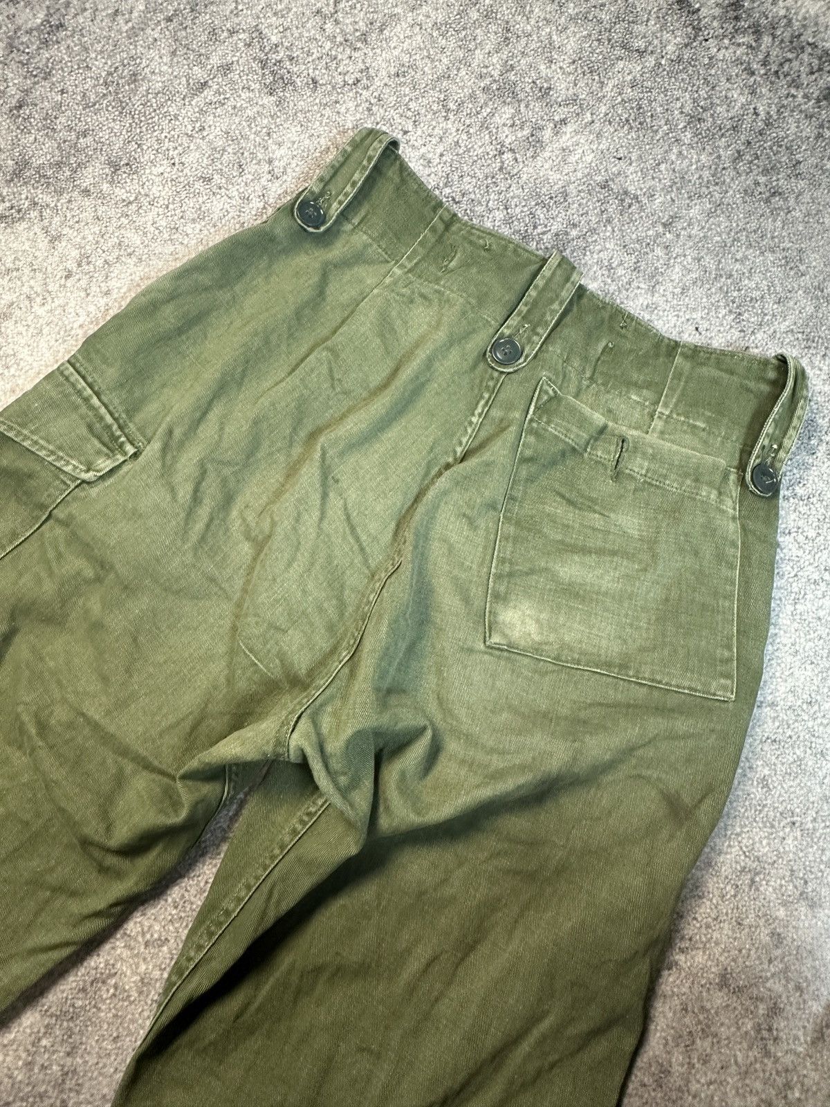 Vintage Vintage Military Baggy Pants Khaki Streetwear Style Rare 90s Size US 30 / EU 46 - 7 Thumbnail