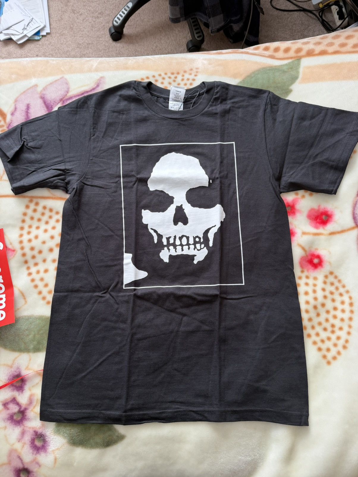 Number (N)ine × Supreme Supreme®/Number (N)ine Manson Tee Black