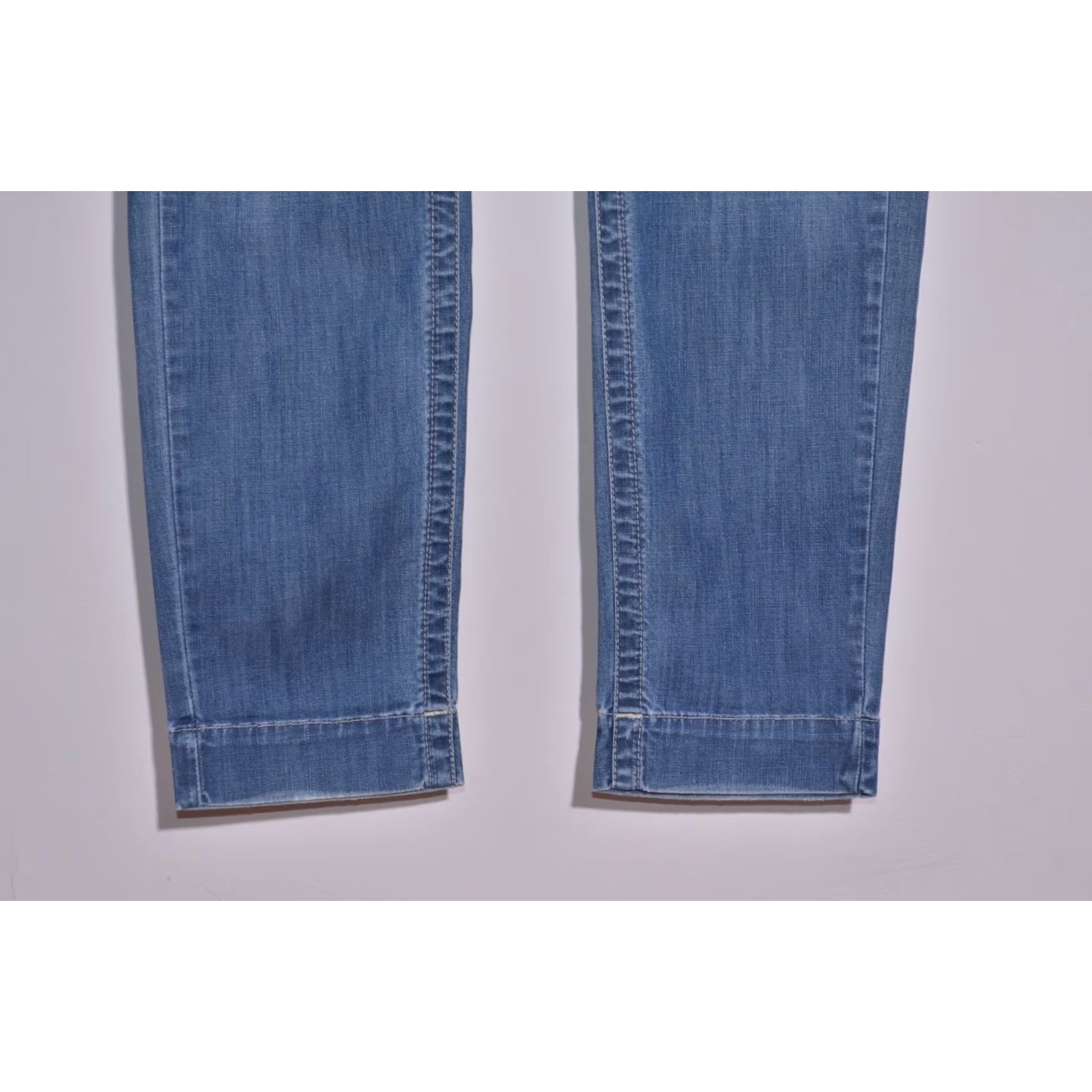 Vintage VINTAGE Le Jean de Marithe Francois Girbaud Jeans Slim Fit 28 Women Blue Denim Stretch Pockets 29in Inseam Mens Womens Size 28" / US 6 / IT 42 - 3 Thumbnail