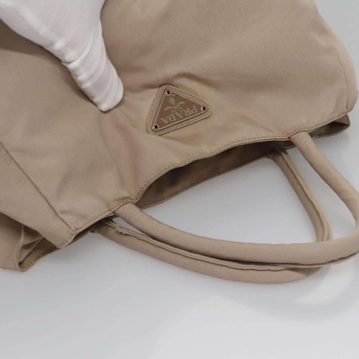Prada PRADA Hand Bag Nylon Beige Size ONE SIZE - 6 Thumbnail