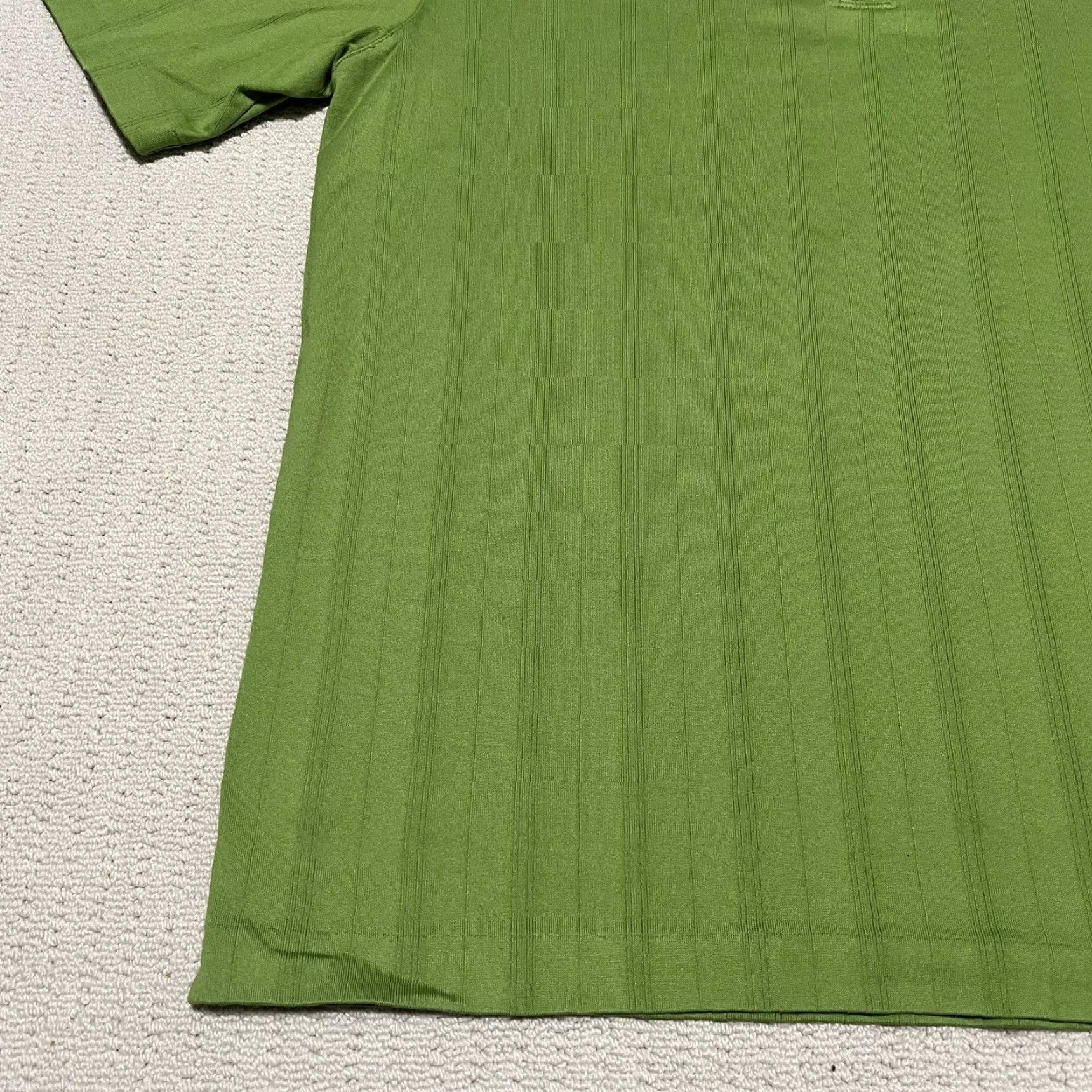 Nike Nike Dri-Fit Tiger Woods Collection Polo Shirt Mens Large Green Lime Size US L / EU 52-54 / 3 - 4 Thumbnail