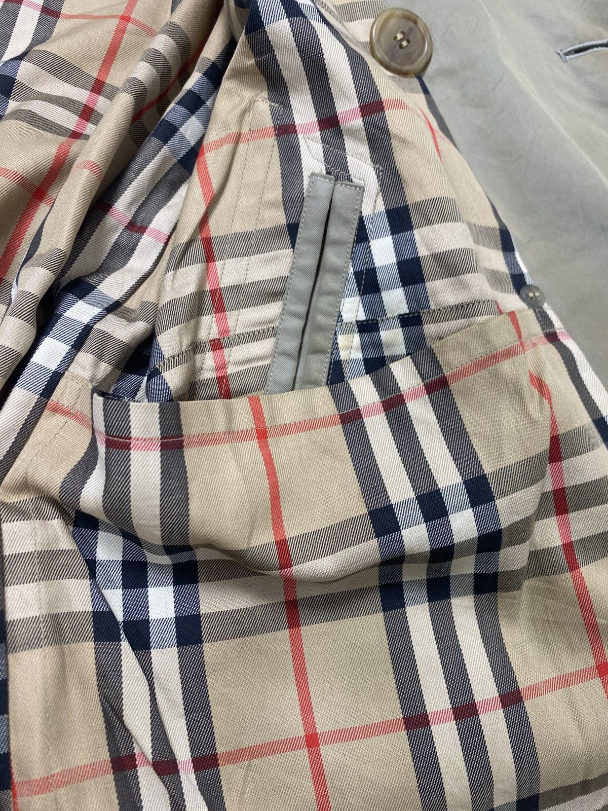 Burberry Vintage Burberry Nova Check Long Coats Size M / US 6-8 / IT 42-44 - 19 Thumbnail